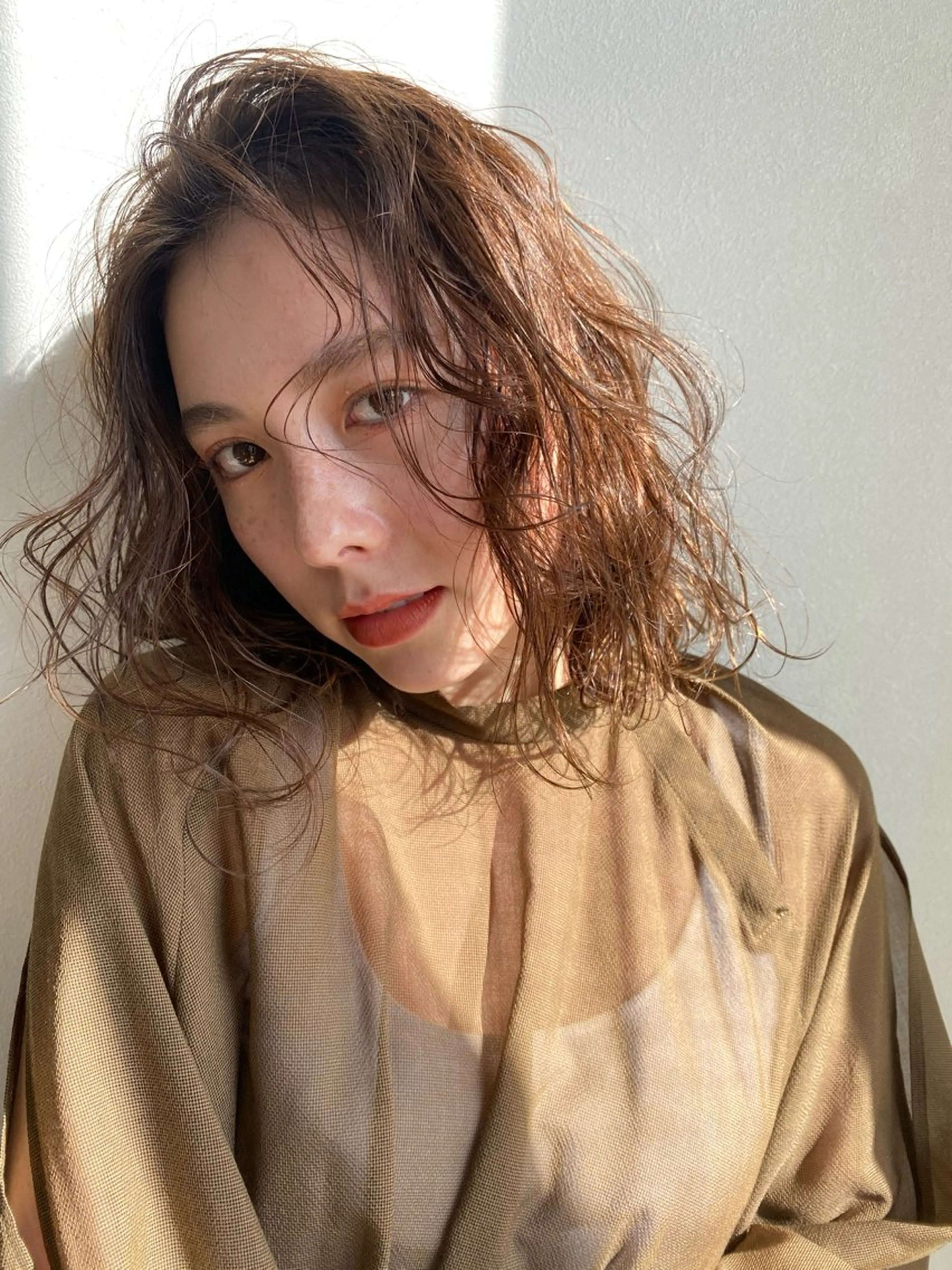 セミロング パーマ ANY/ sayuのヘアスタイル