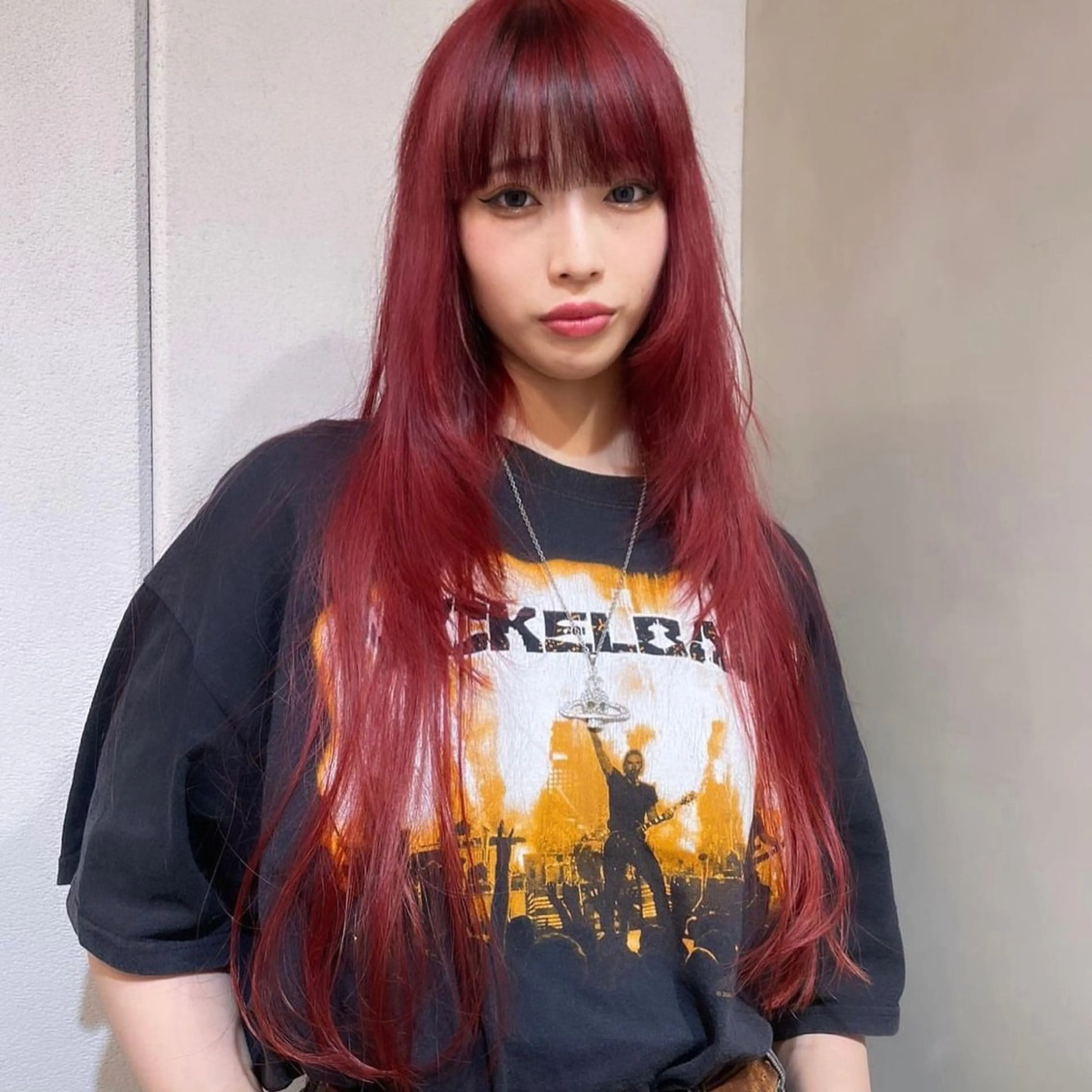 ロング カラー カット ヘアカラー ブロンド／ブリーチ 【SITY.】のヘアスタイル