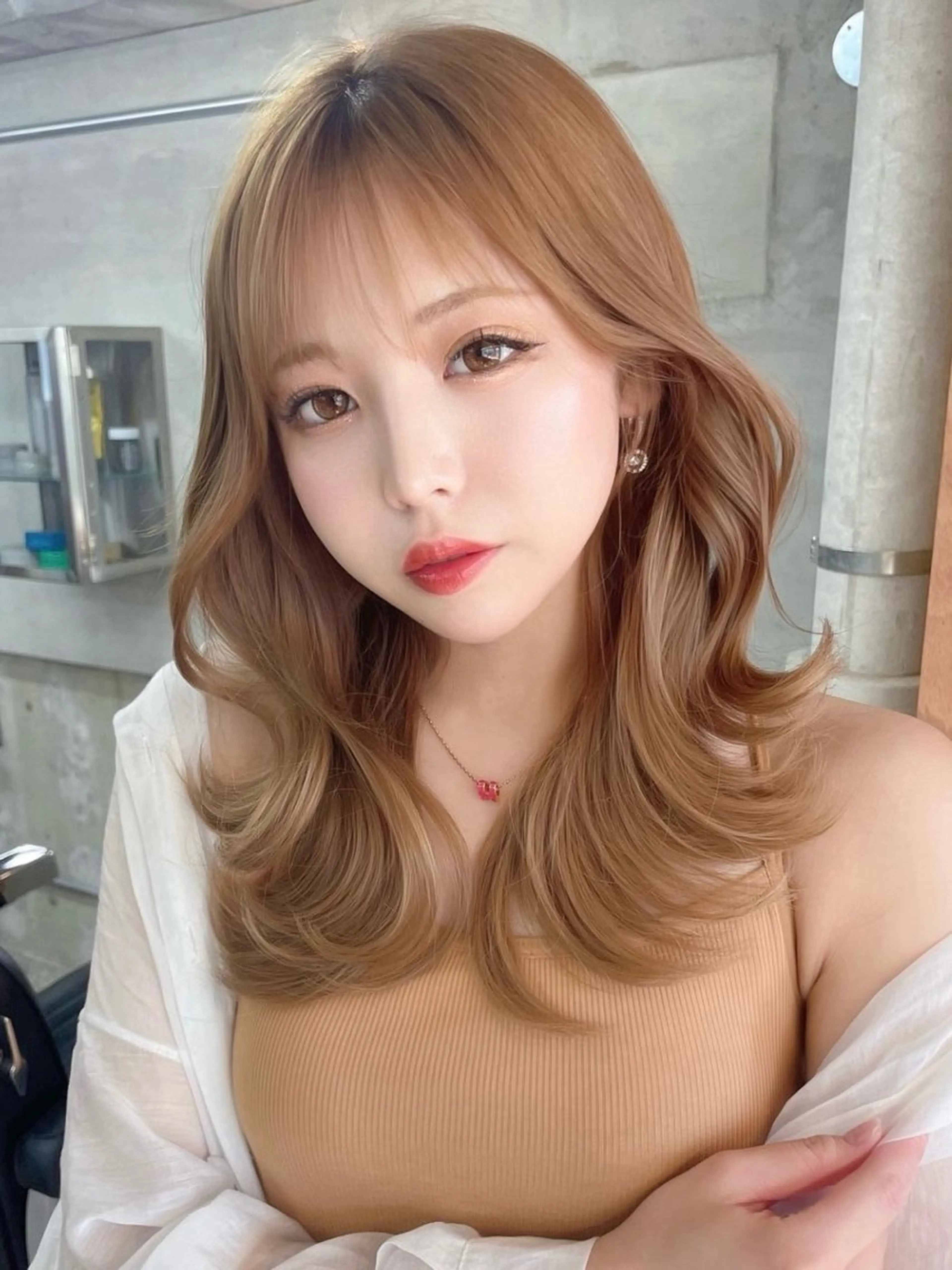 【平日限定🌹】ダメージレスカラー＋美髪トリートメント　¥11000→¥6800の写真