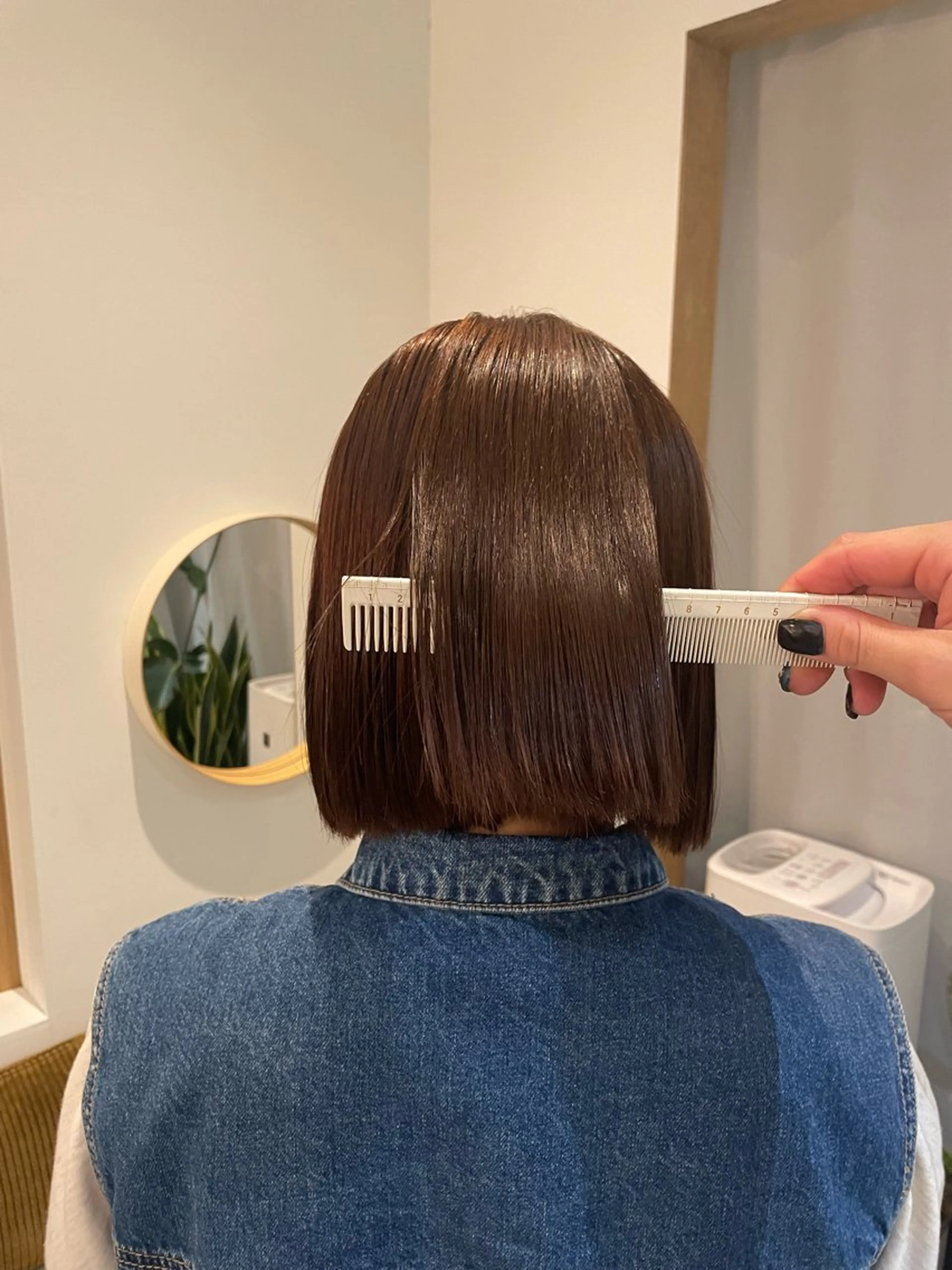 縮毛矯正 ミキ🐈‍⬛ bobカット🚿のヘアスタイル