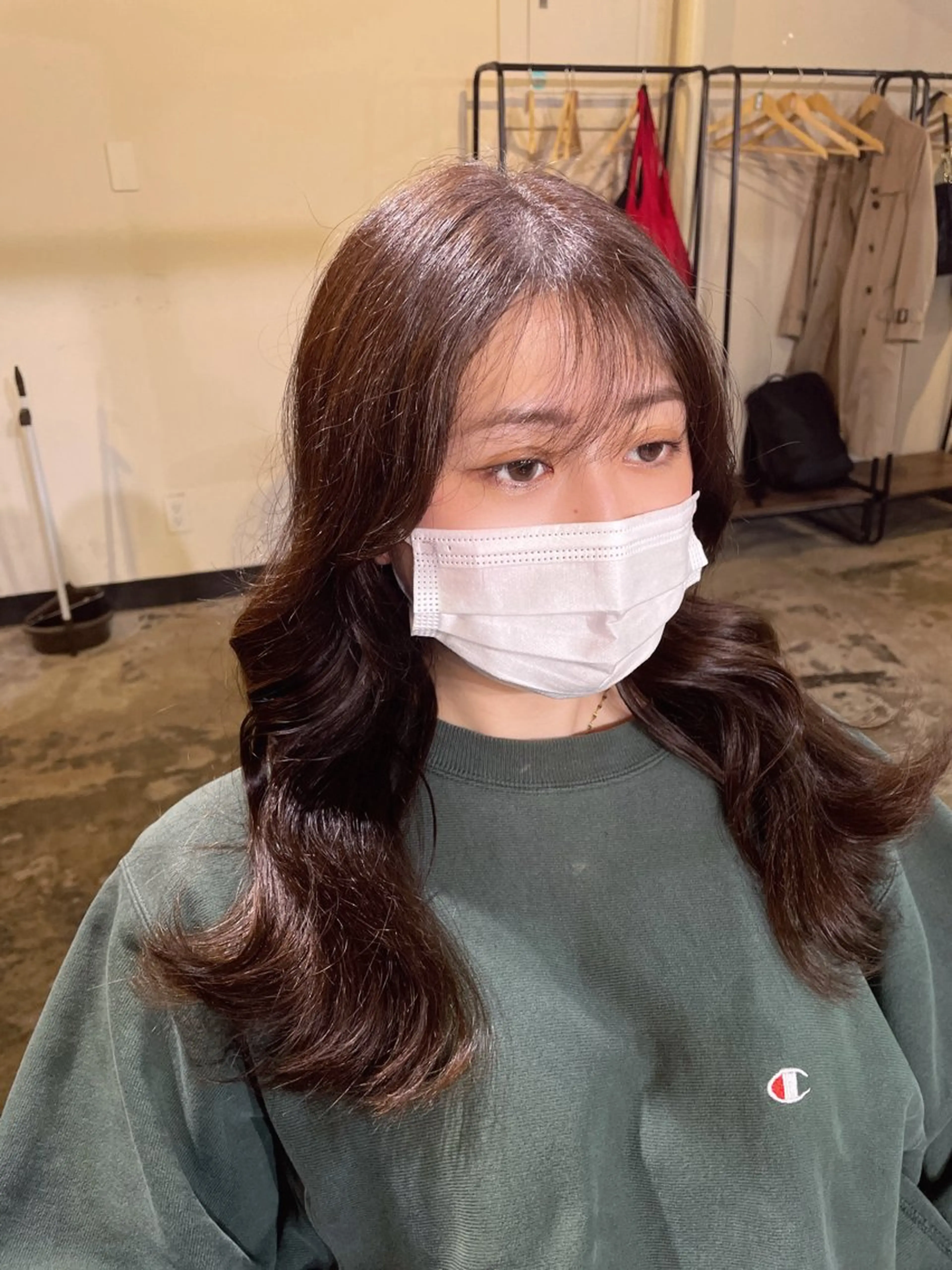 カラー La fith hair ray 札幌店所属・顔まわり/W カラー/リョウのヘアスタイル