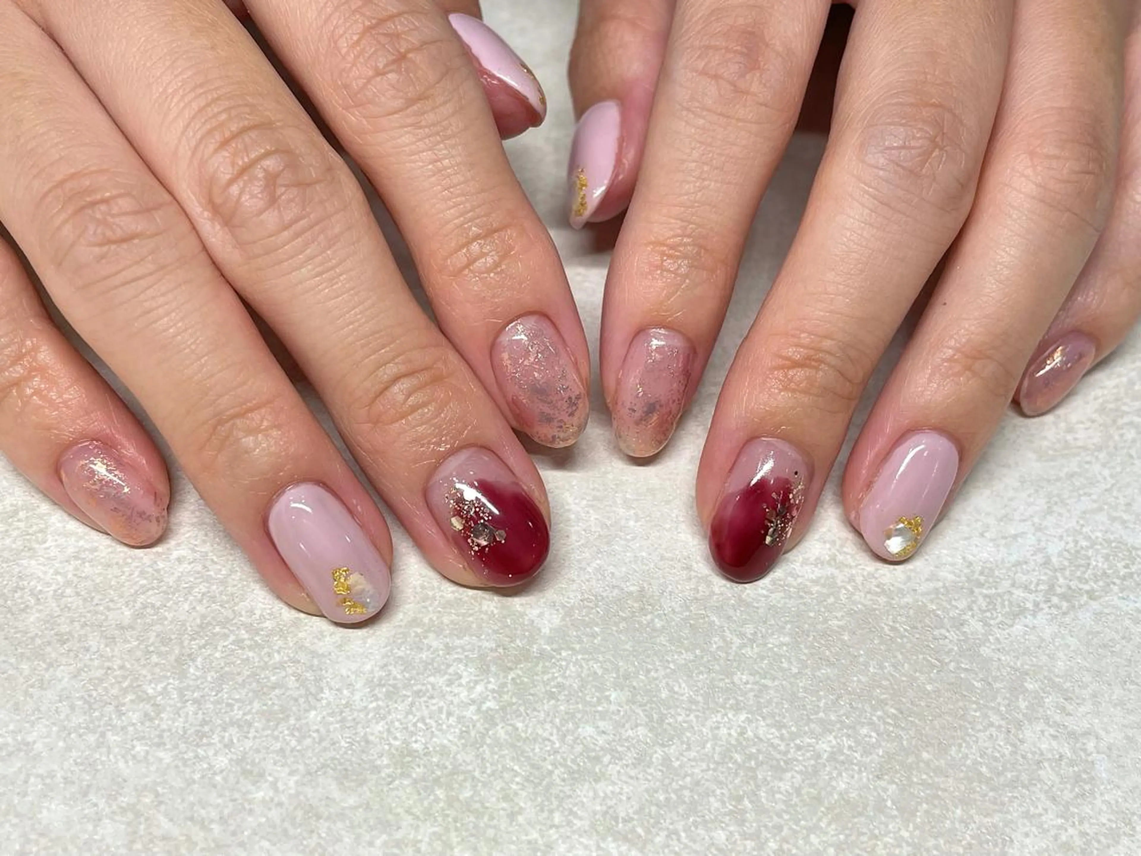 ネイル ピンク Nagashima sanaのネイルデザイン