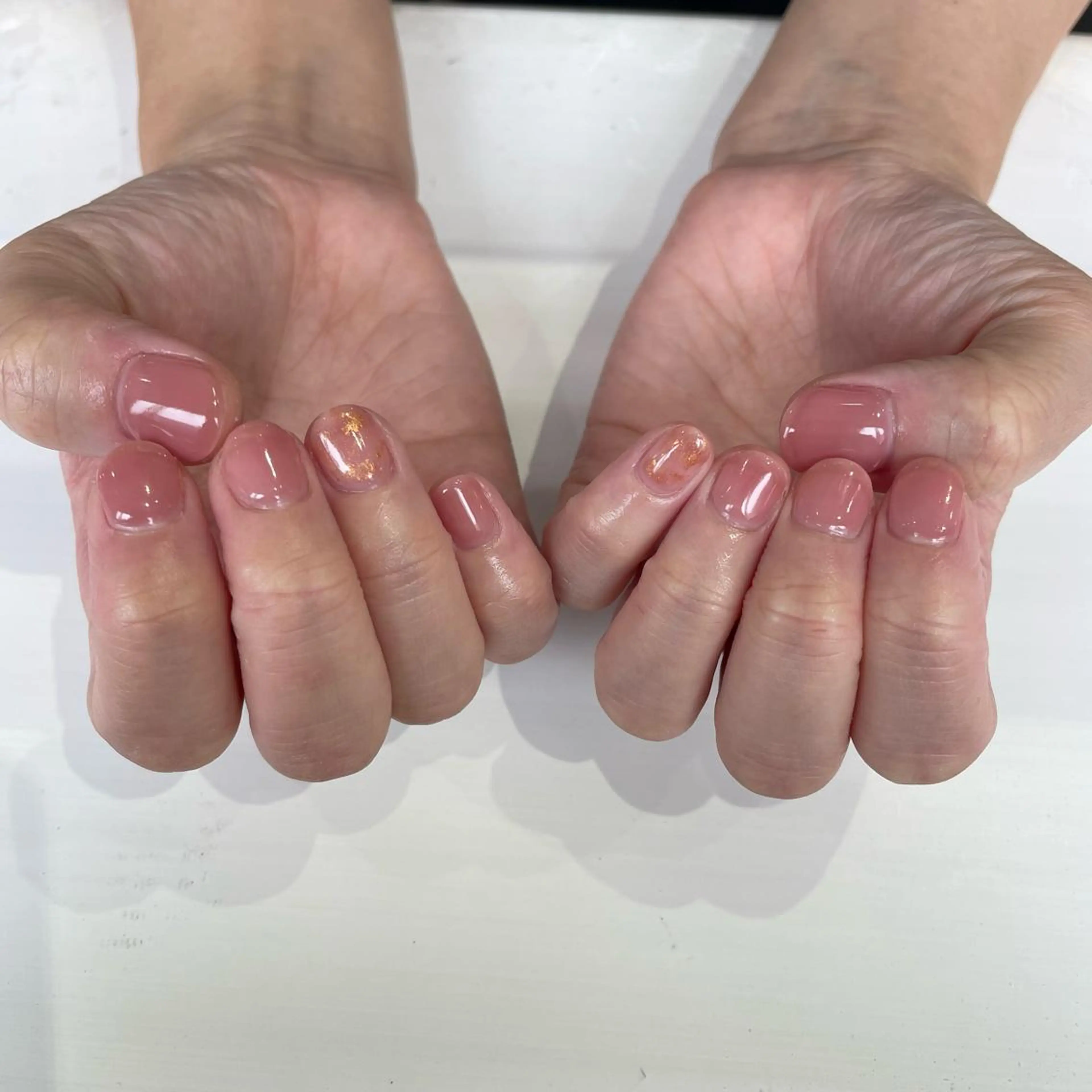 ネイル アートネイル ワンカラーネイル ｵｵﾀｹ ﾚｲﾅのネイルデザイン