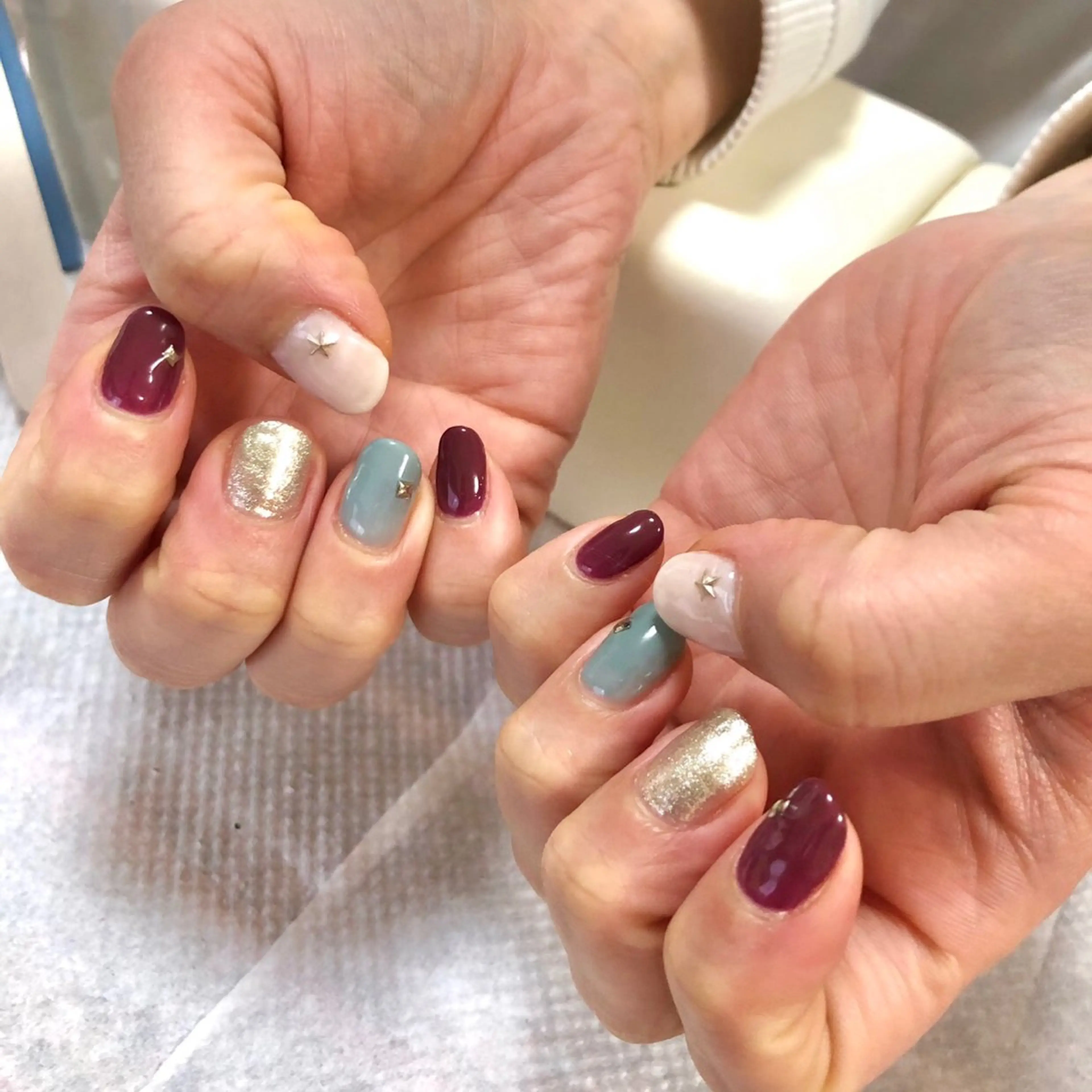 ネイル シンプルネイル ハンドネイル meeho所属・salon *meehoのネイルデザイン