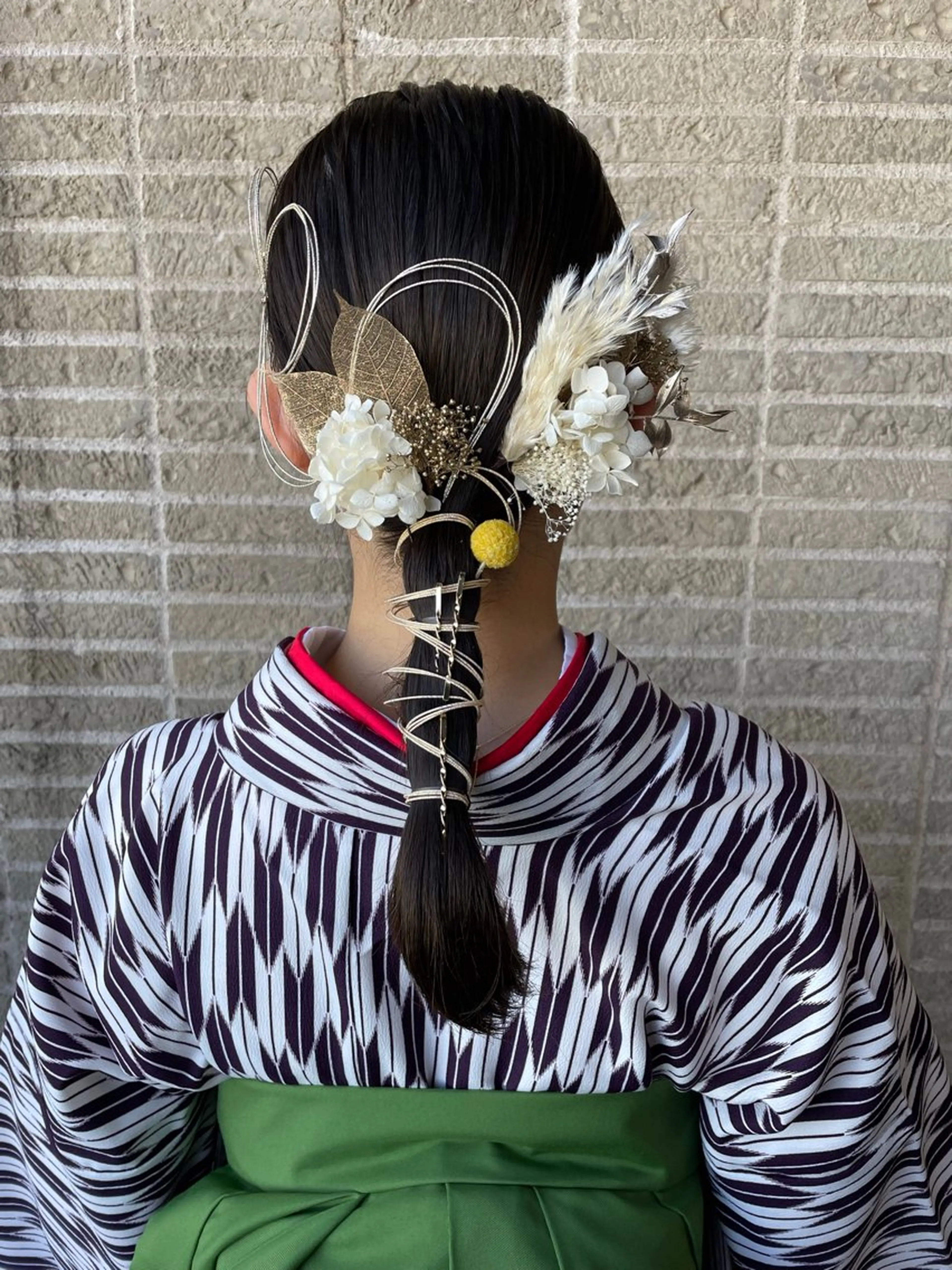 ヘアアレンジ 着付け 似合わせ⌇お洒落 カット⌇平野あみのヘアスタイル