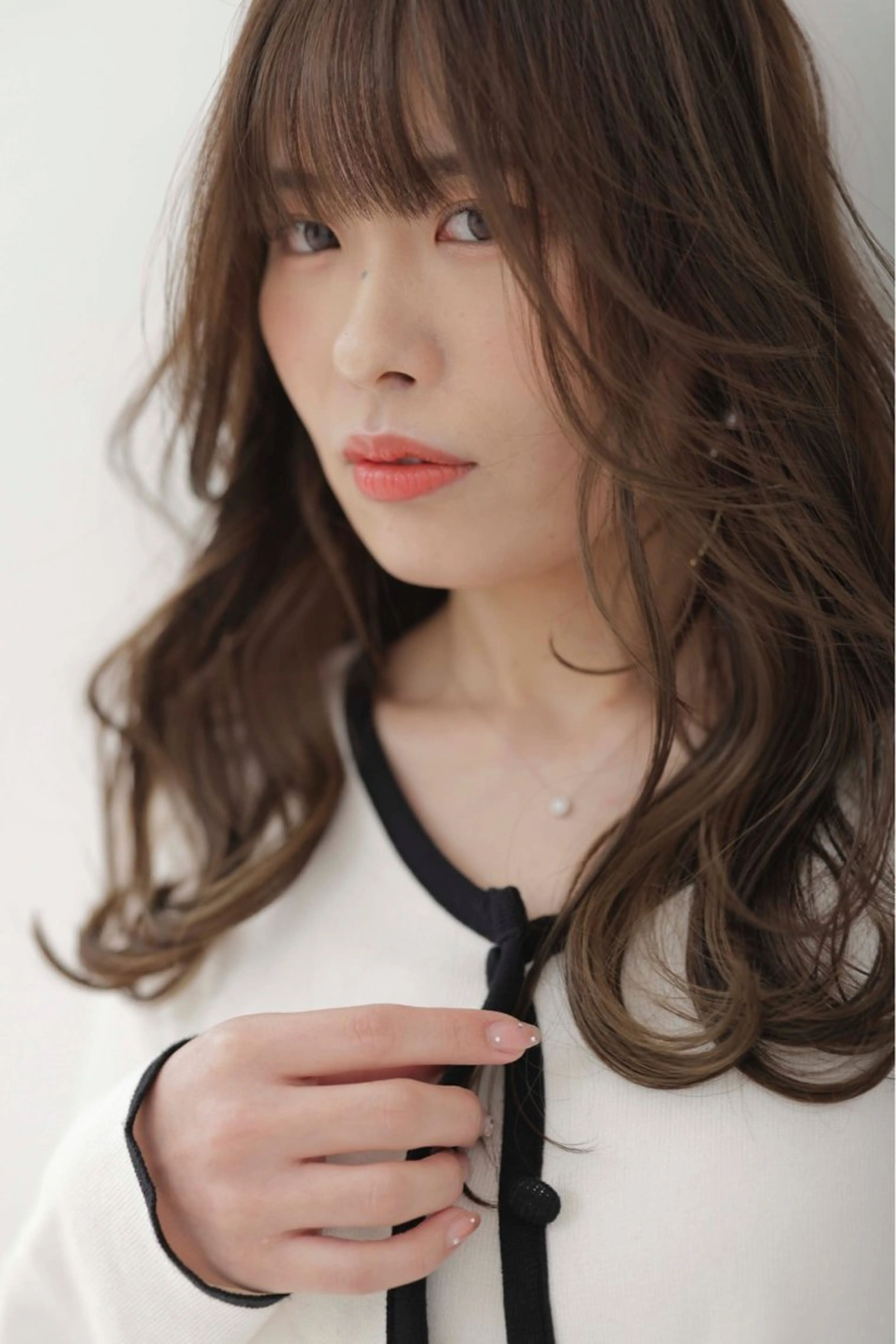 セミロング カット ヘアカラー トリートメント 透明感韓国ヘア♡ みつきのヘアスタイル