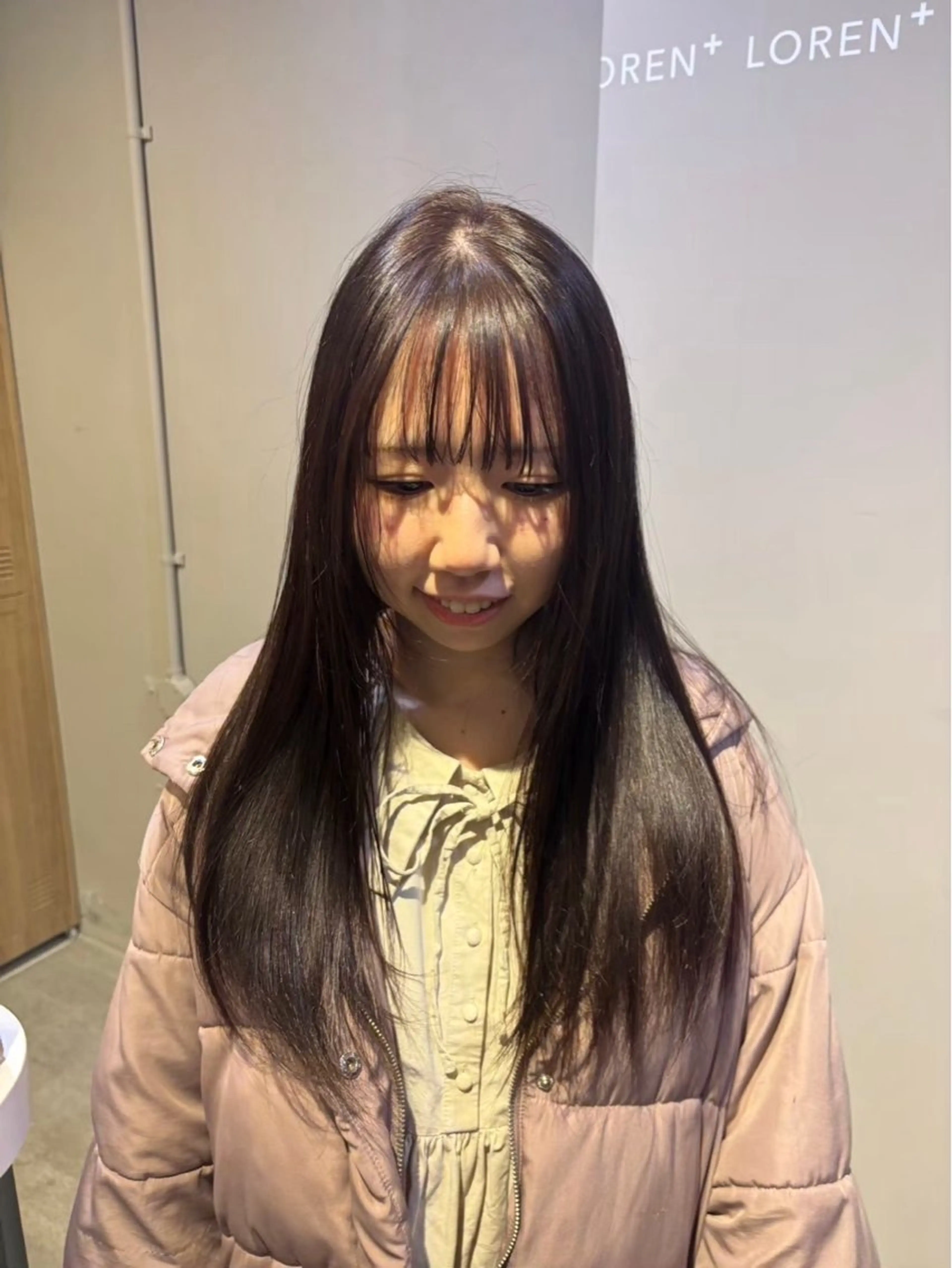 ロング LOREN＋透明感 オリーブhirokoのヘアスタイル