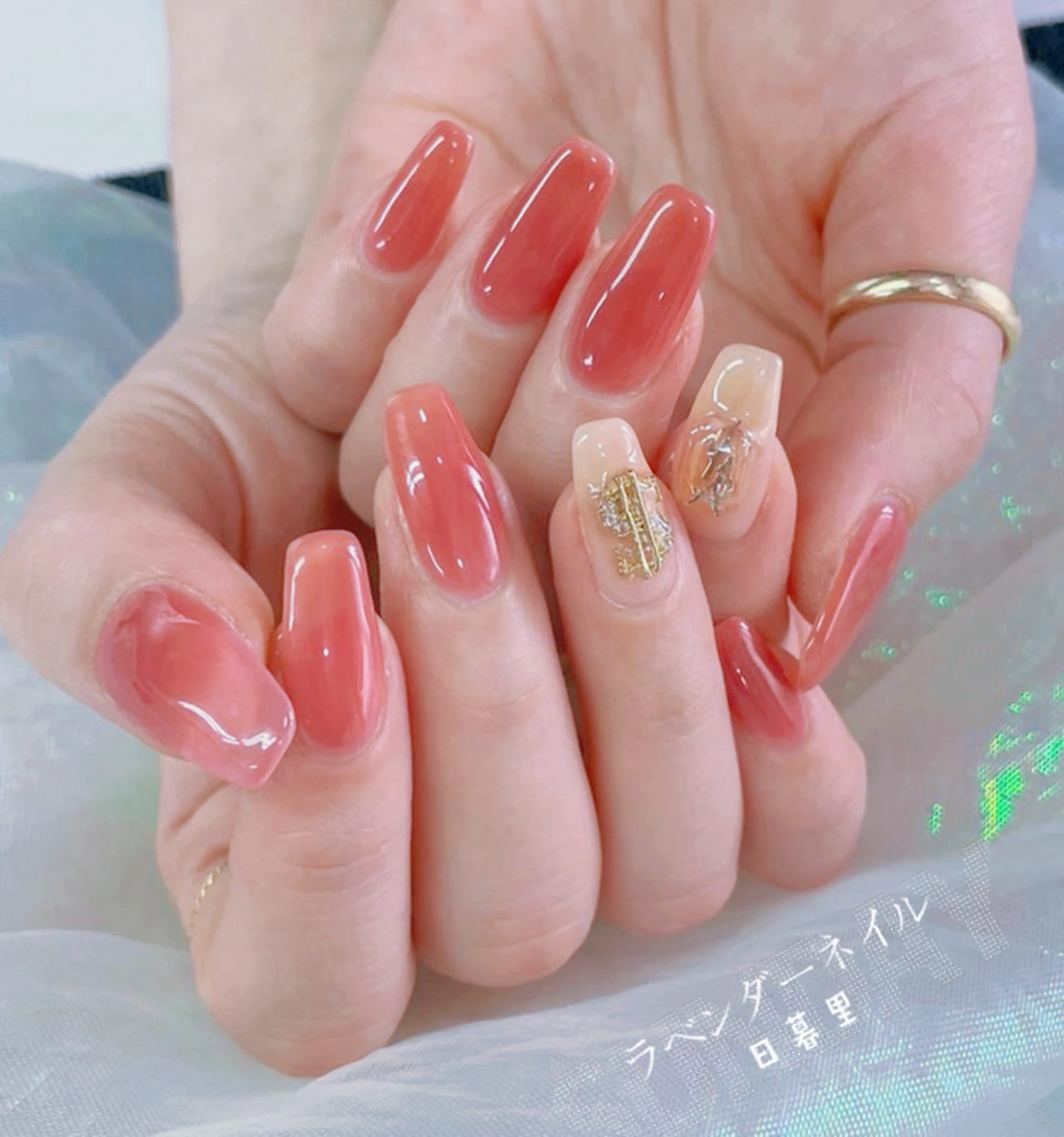 ネイル ラベンダーネイルサロン所属・日暮里♡研修生 チクさん（一同）のネイルデザイン