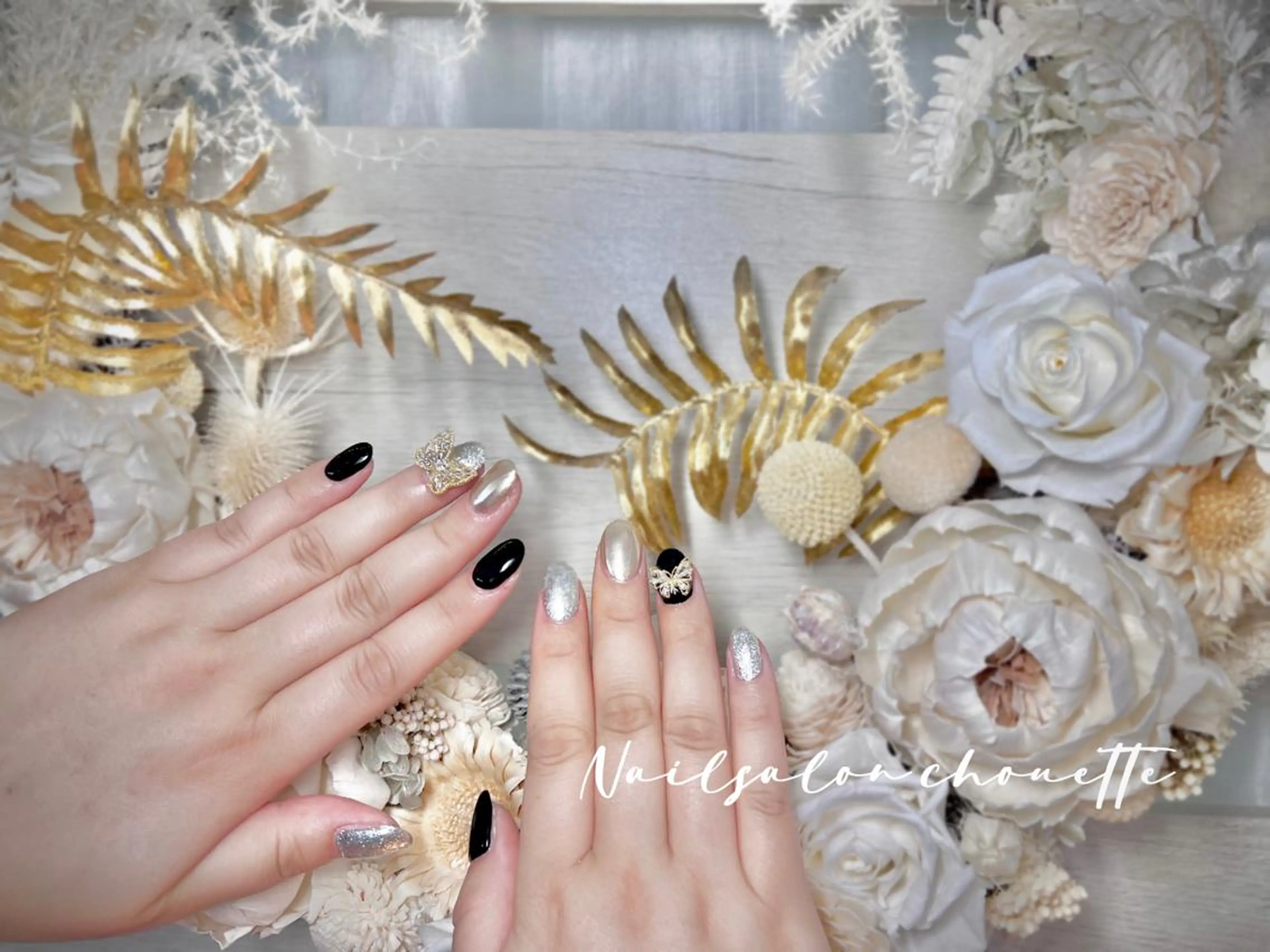 ミディアム ハンドネイル Chouette Nailのネイルデザイン