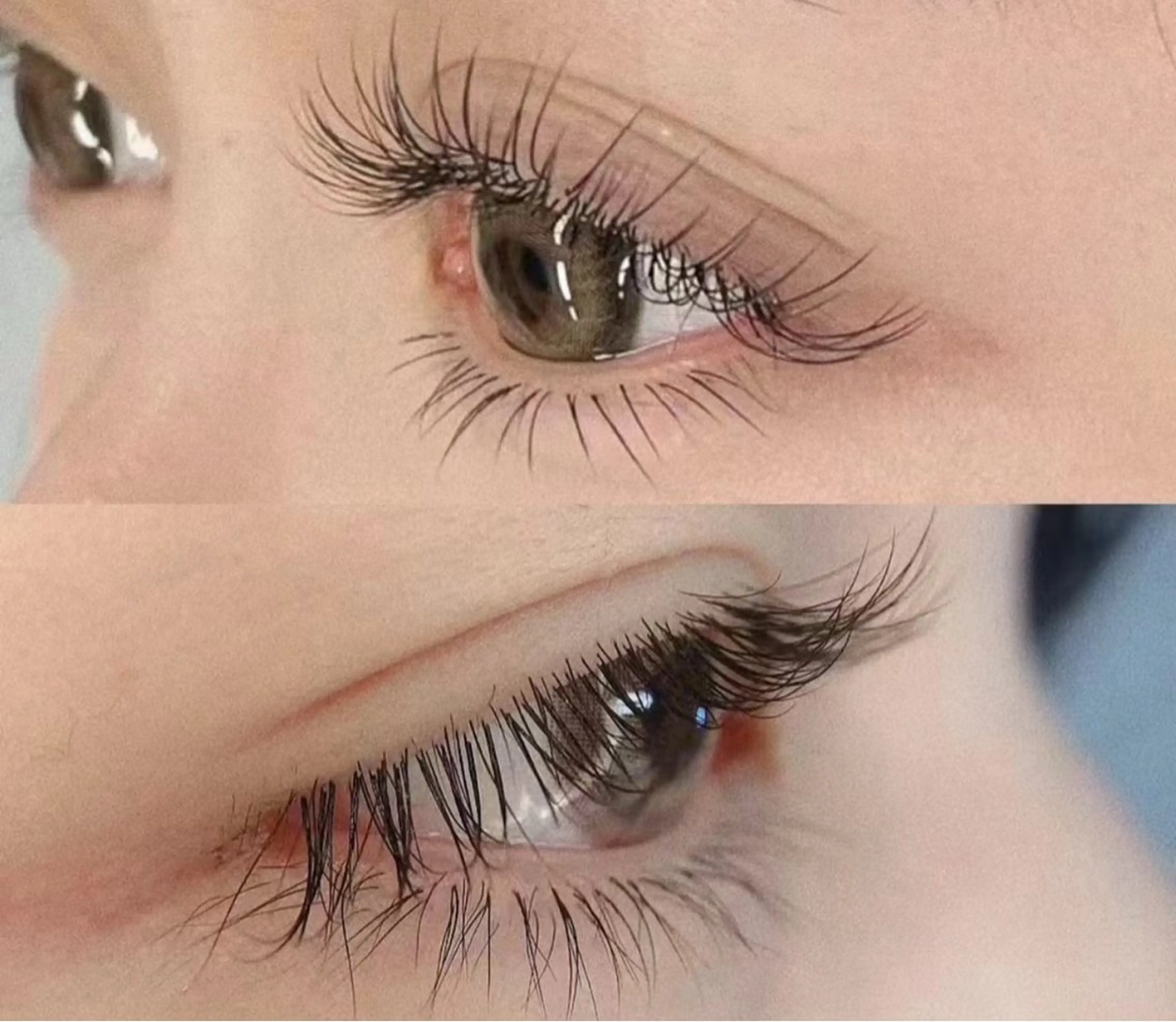 🦋フラットラッシュ160本/ご新規様オフ無料/アイパック付き、美容液コーティング仕上がり、束感は➕330円の写真