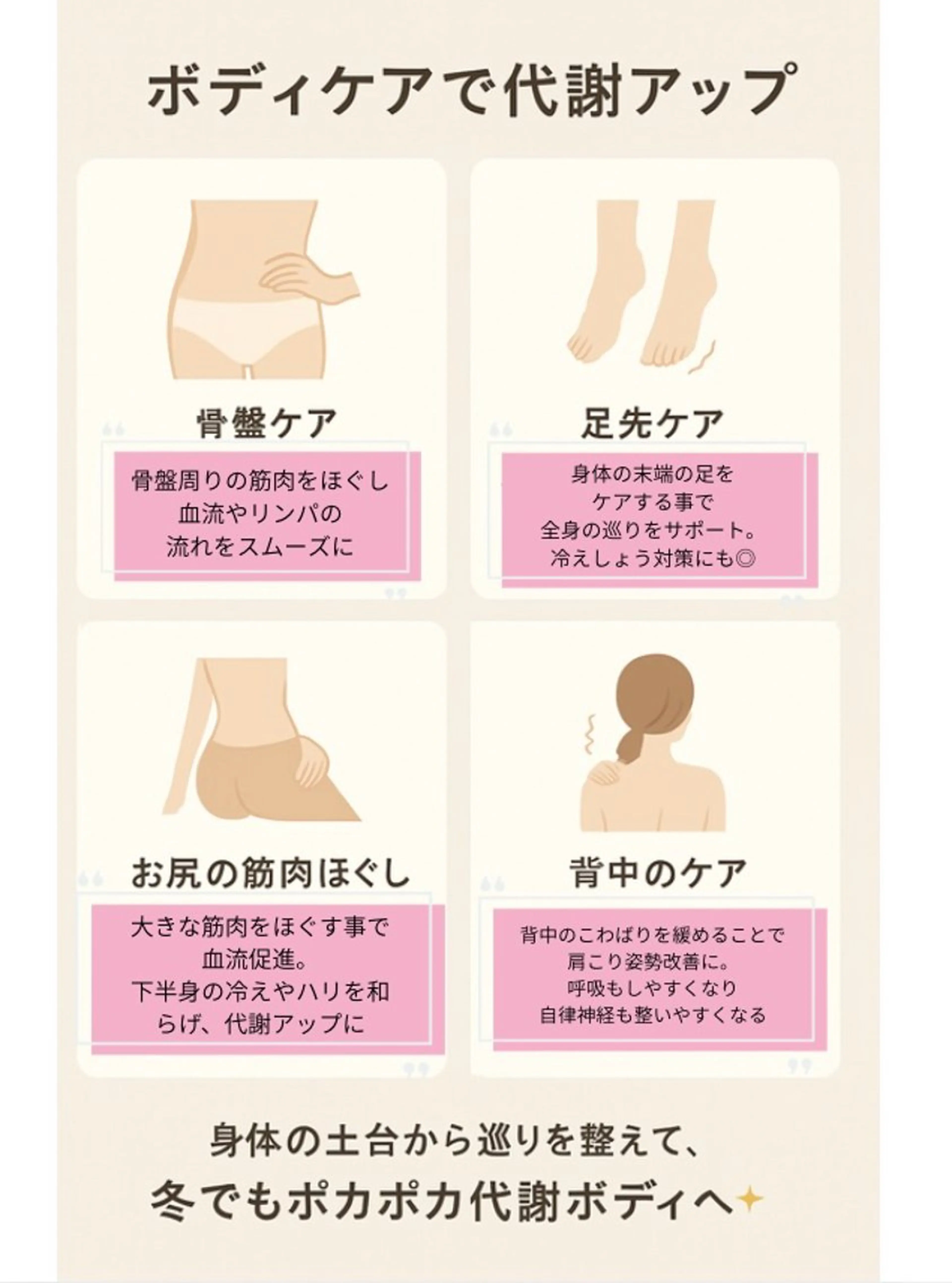 エステ リラク infinity所属・Infinity インフィニティのエステ・リラクイメージ