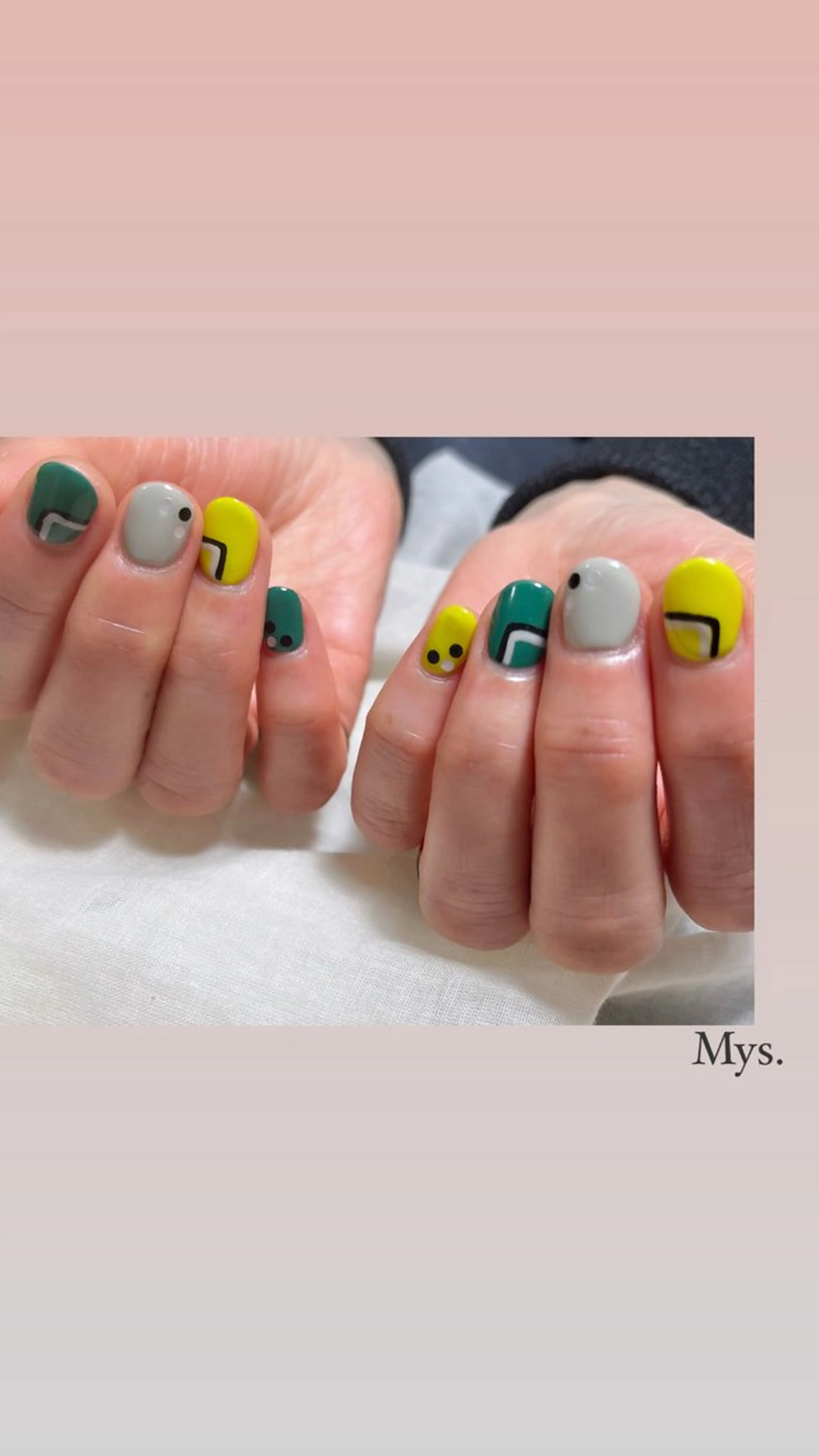 ネイル Mys. 松本結衣のネイルデザイン