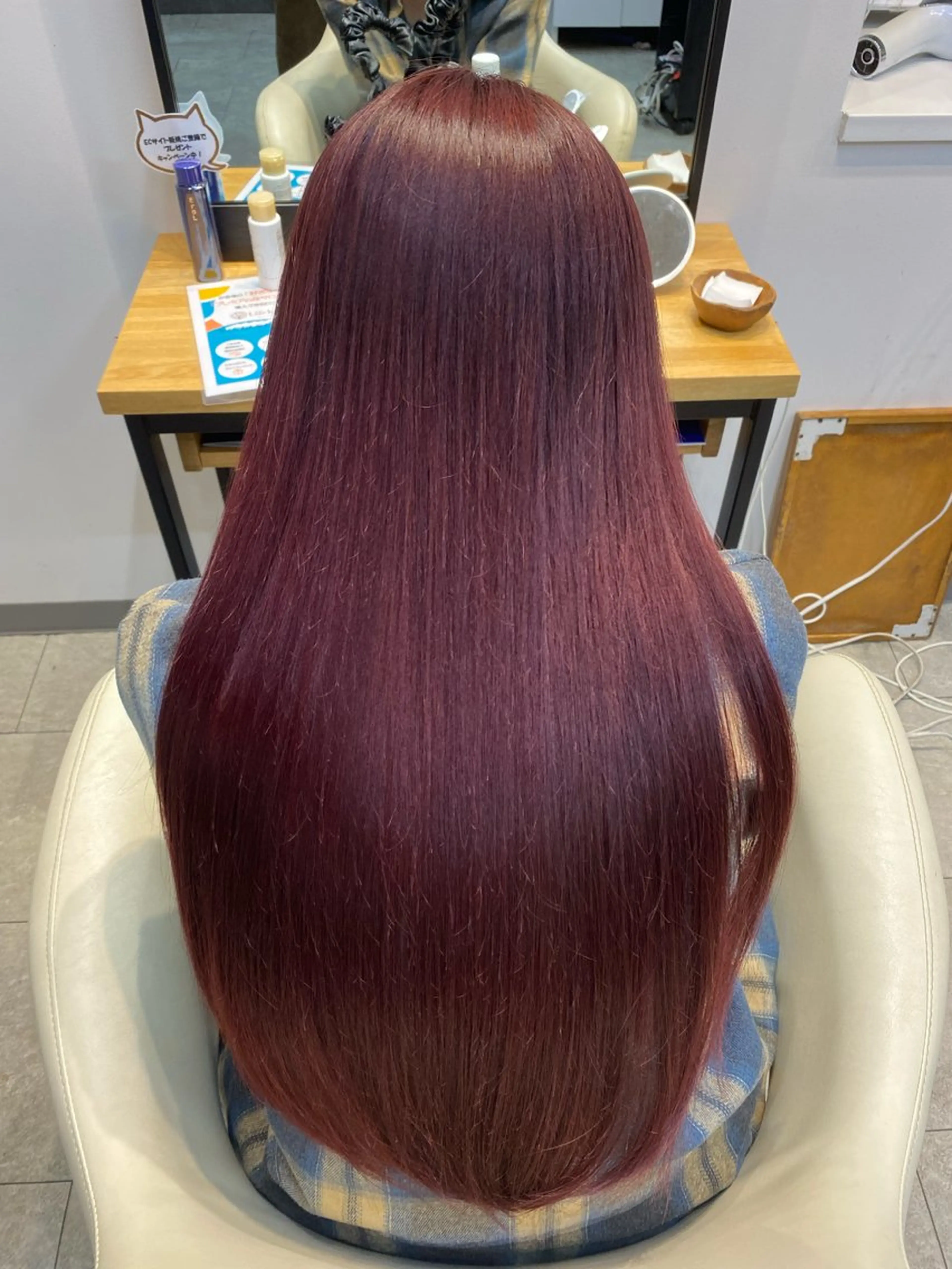 ロング カラー neaf六本木店所属・ボブ／レイヤーボブ ／松尾のヘアスタイル