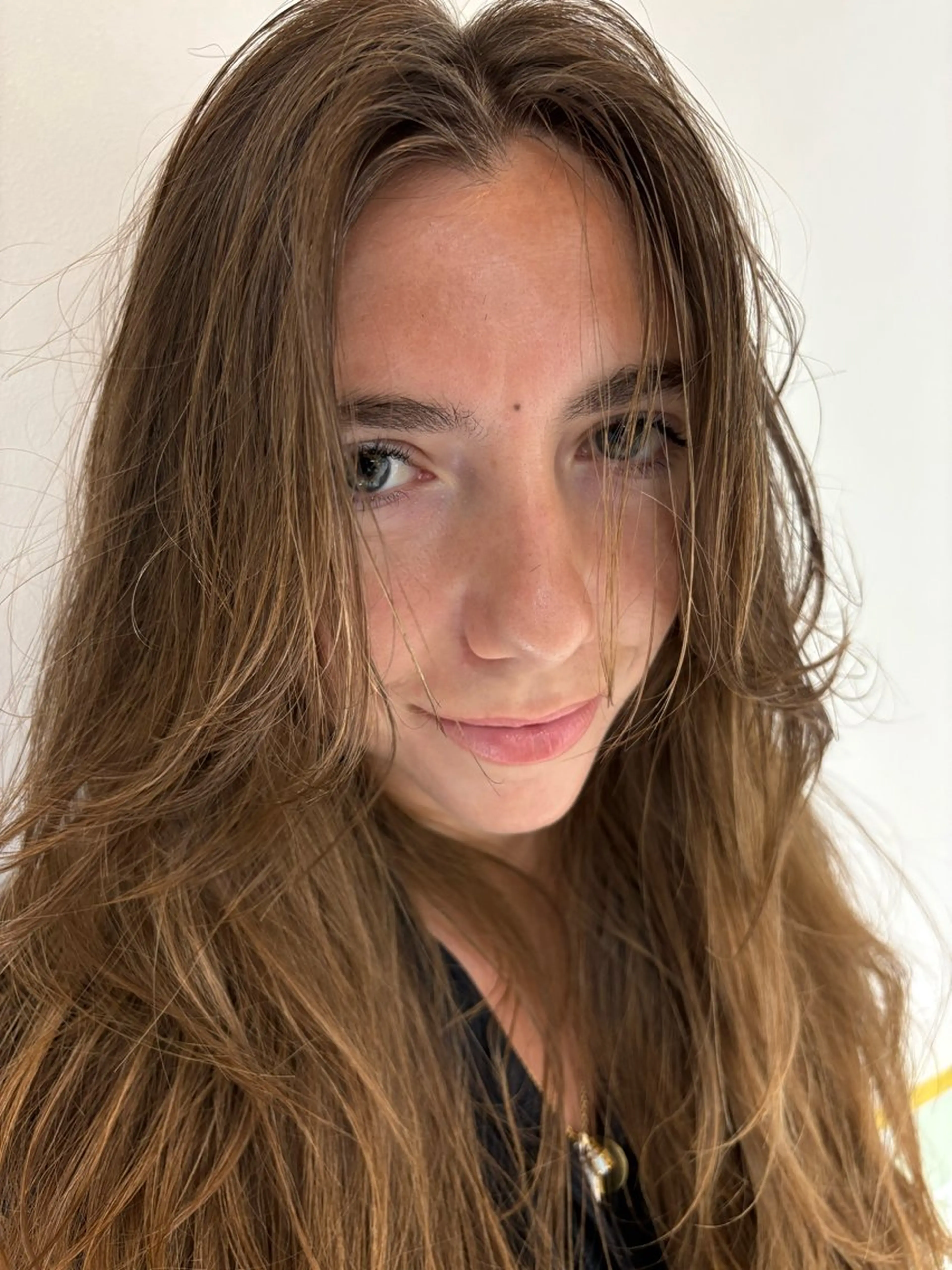 ロング カラー ヘアアレンジ 透明感カラー くびれヘア 顔まわりレイヤー 顔周りカット 韓国風ヘア カット ヘアカラー トリートメント ®️レイヤー/透明感 カラー/星野六三四のヘアスタイル