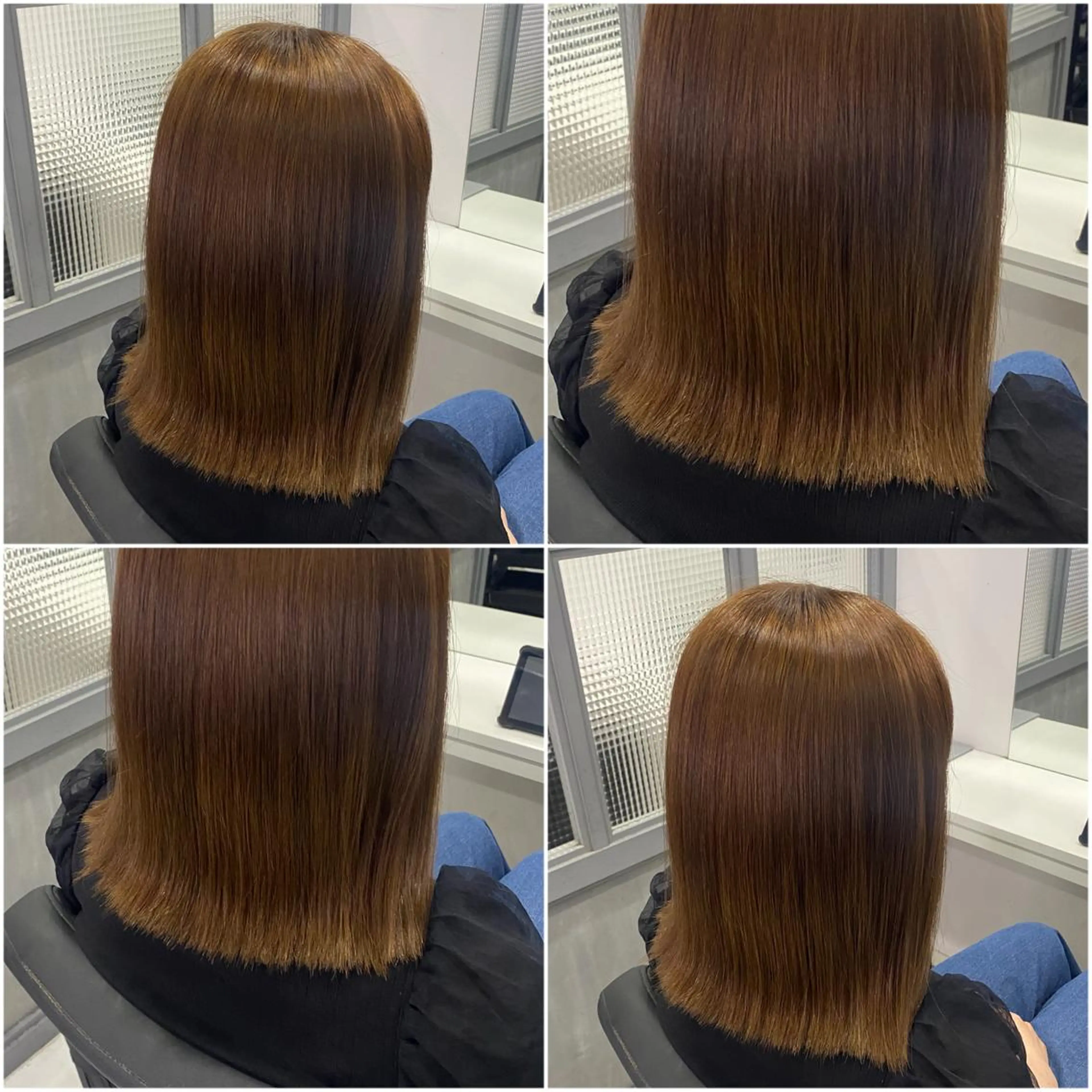 ミディアム カラー 🖤韓国艶髪 RINA🖤のヘアスタイル