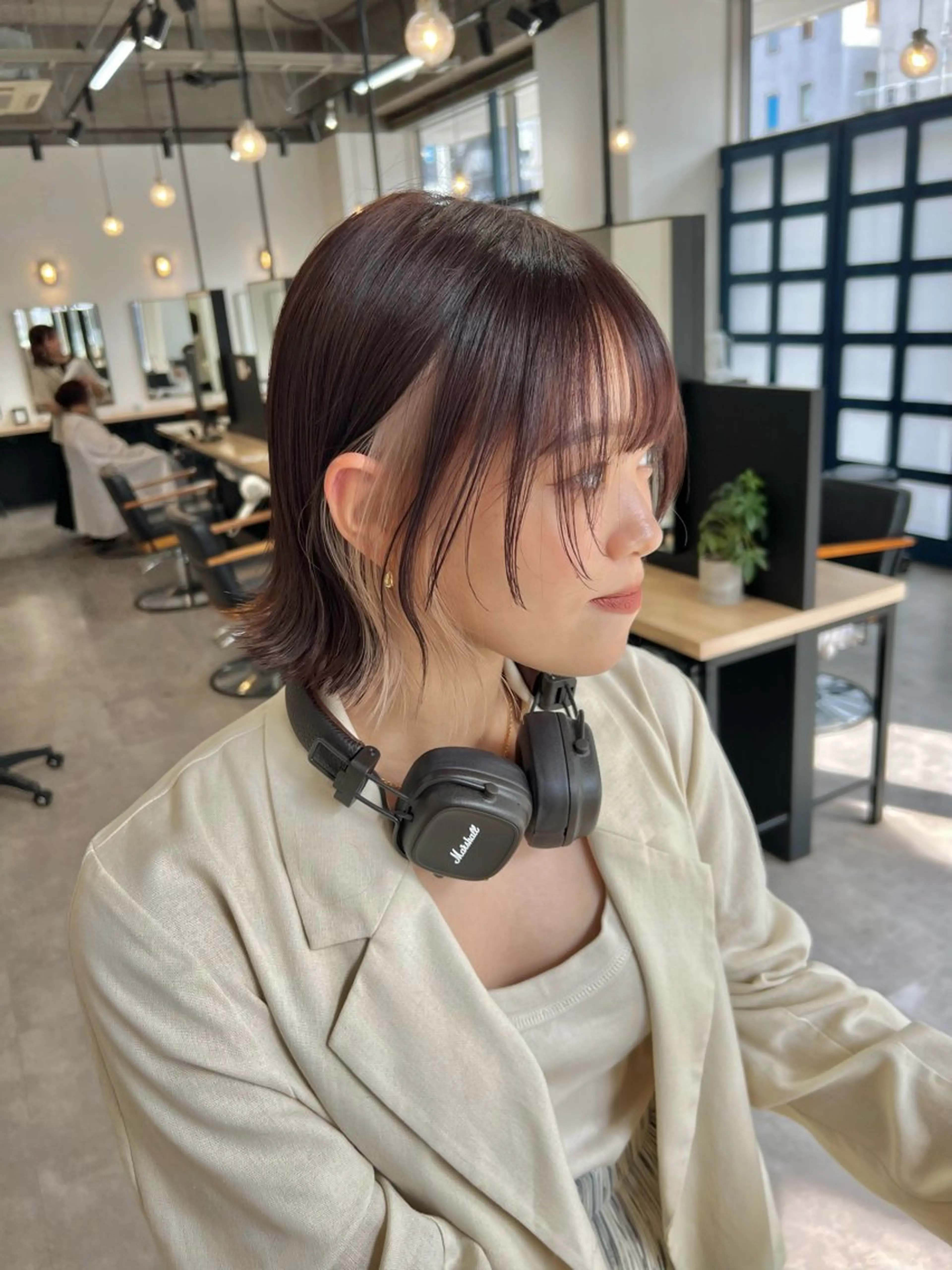 インナーカラーorイヤリングカラー🎀の写真