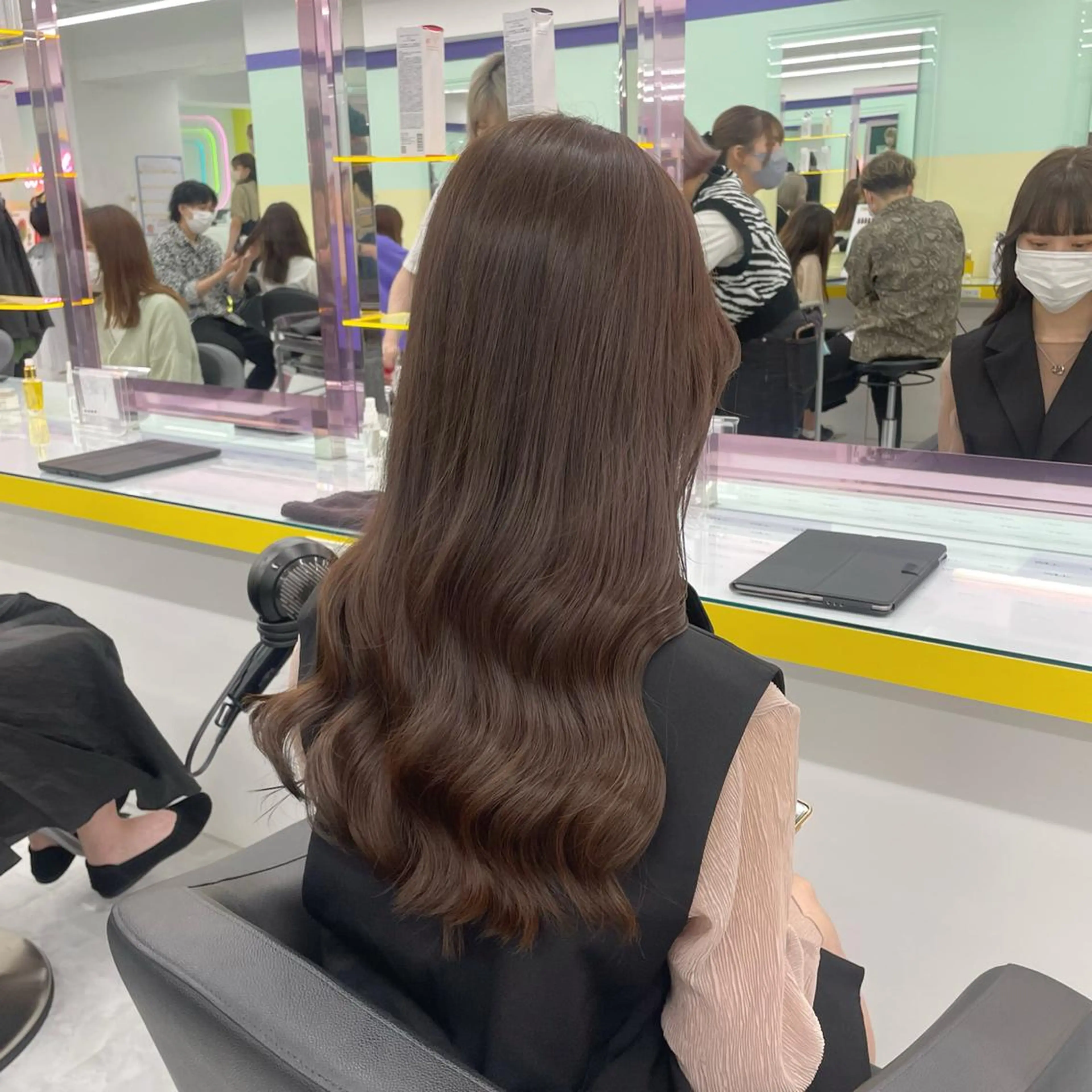 ロング 🤍韓国トレンド ヘア🤍miku🤍のヘアスタイル