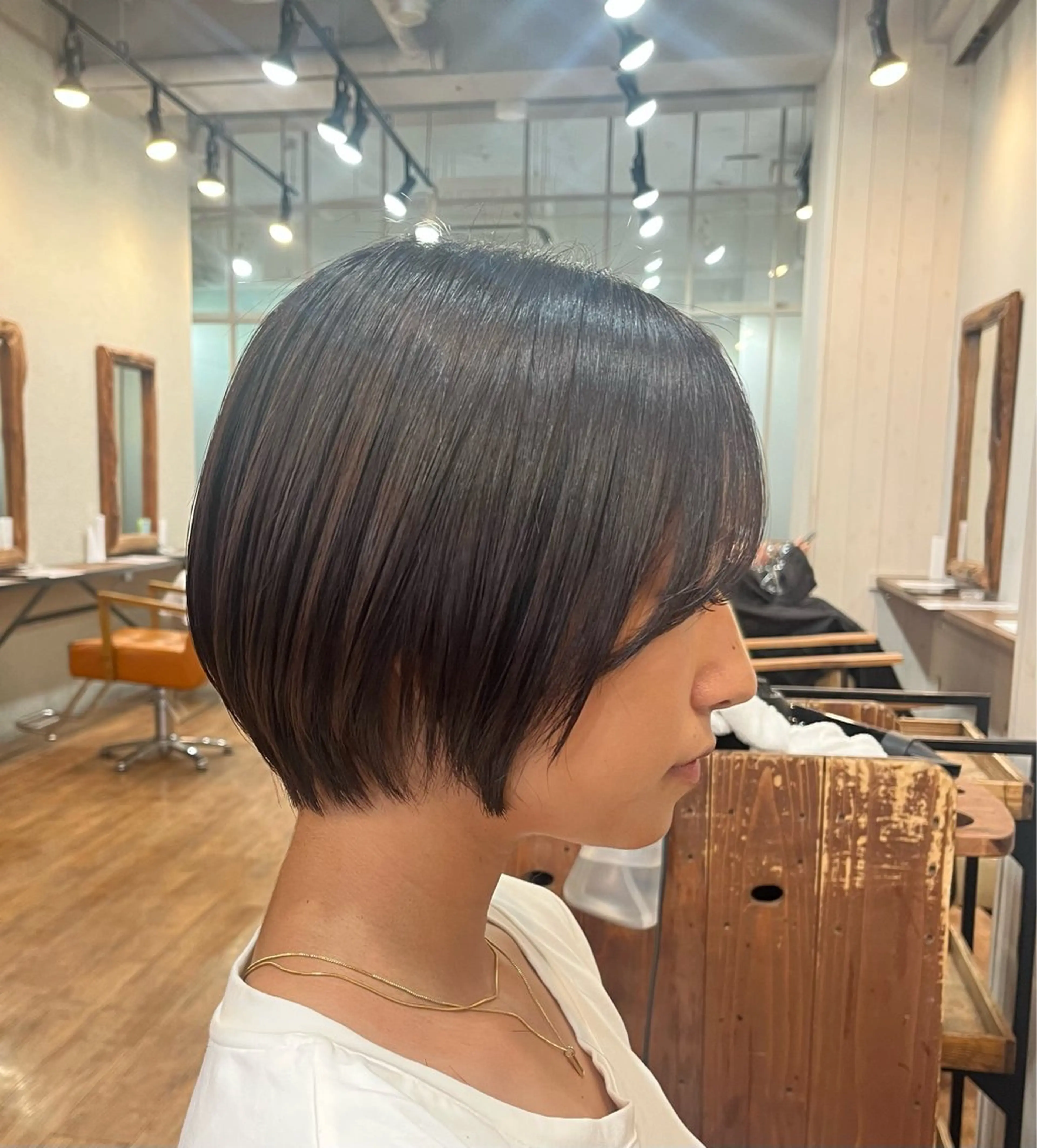 ショート ショートボブ ボブ ショートヘア さとう ちほみ🐼のヘアスタイル