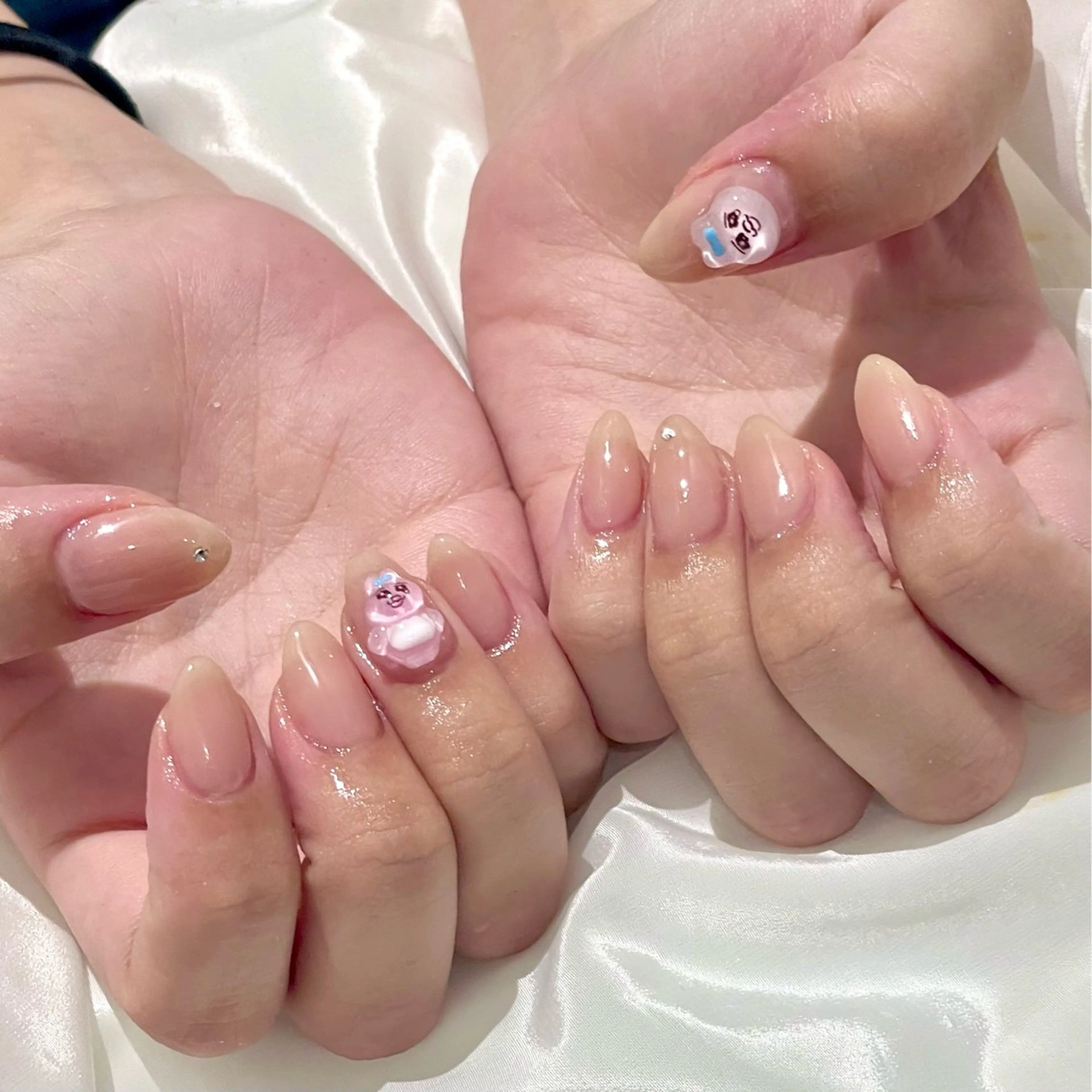 ネイル 持ち込み ハンドネイル ゆ きのネイルデザイン