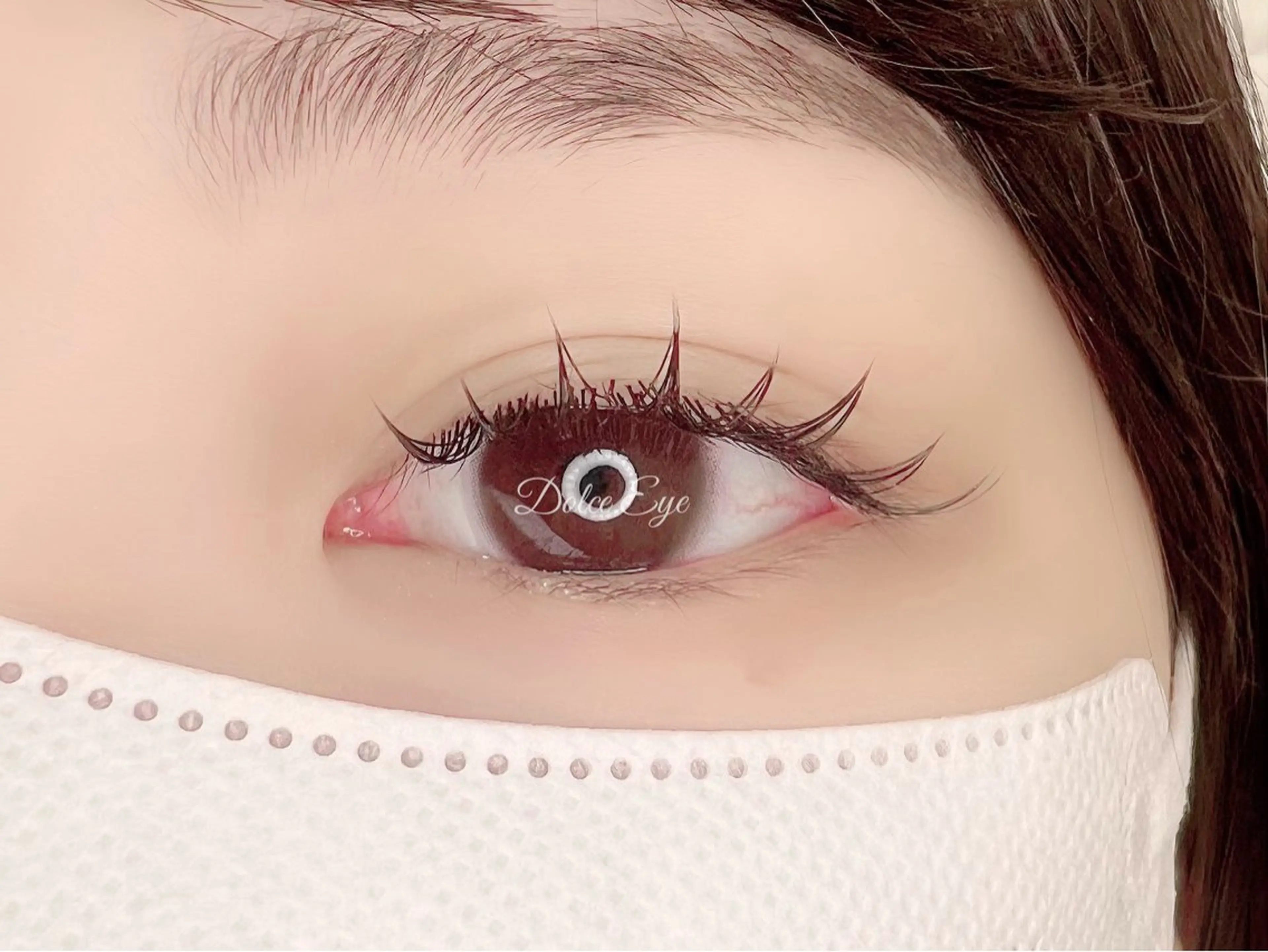 マツエク・マツパ ナチュラル ワンホンマツエク マツエク Dolce.Eye 大宮店　MIHOのマツエク・マツパデザイン