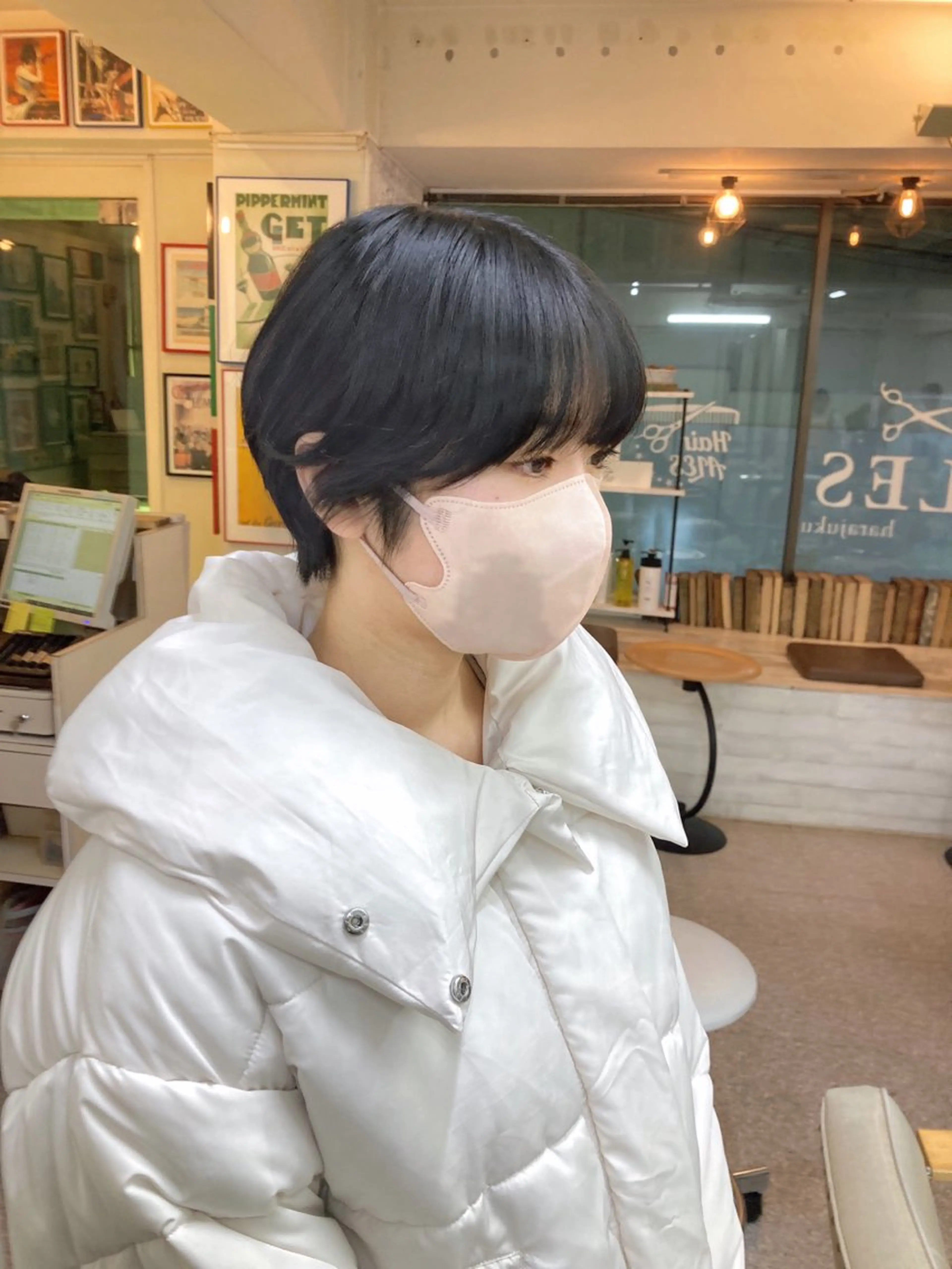 ショート ウルフレイヤー エクステ/kokiのヘアスタイル