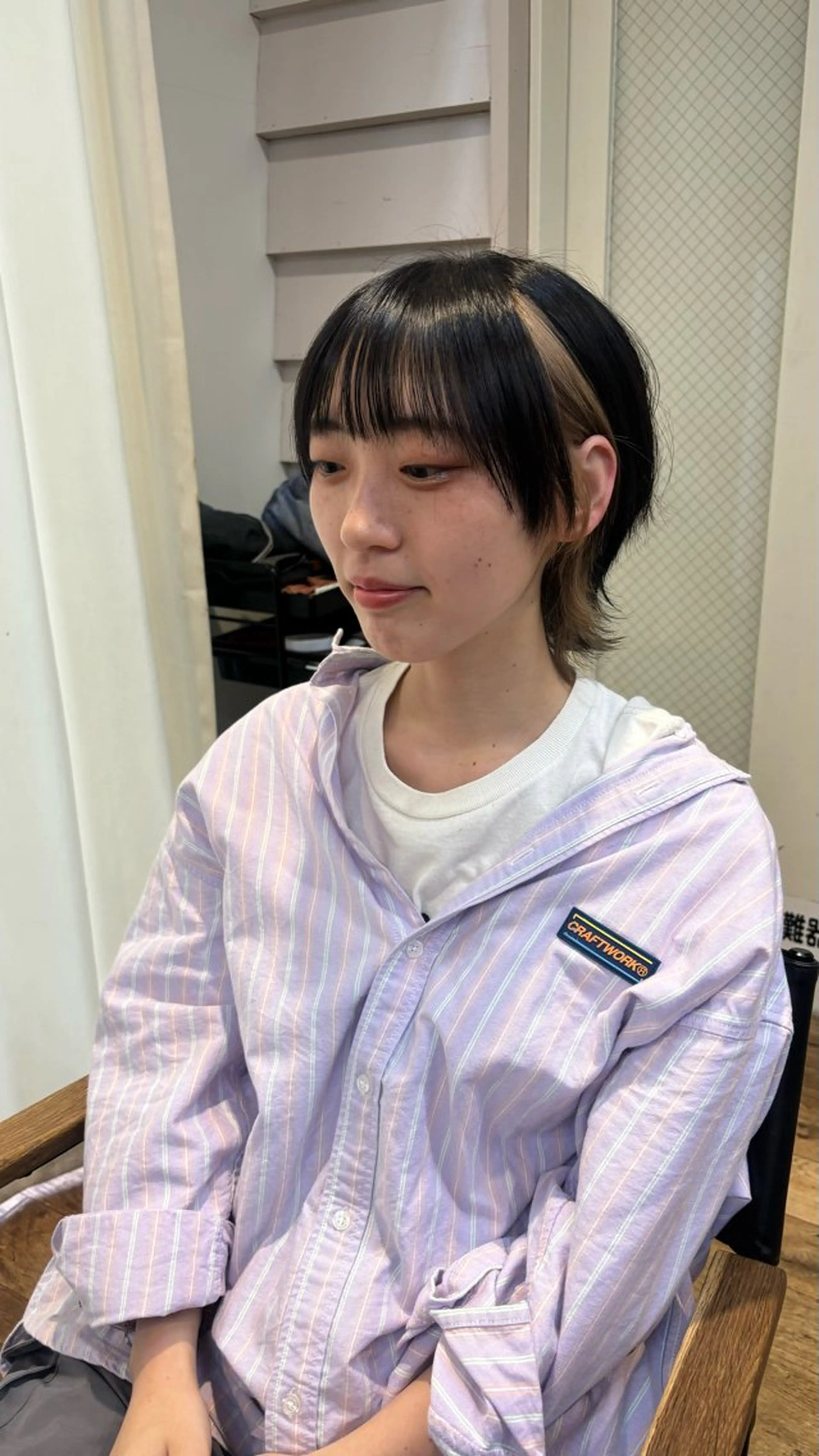 ショート カラー インナーカラー Rinon所属・沖 真琴のヘアスタイル