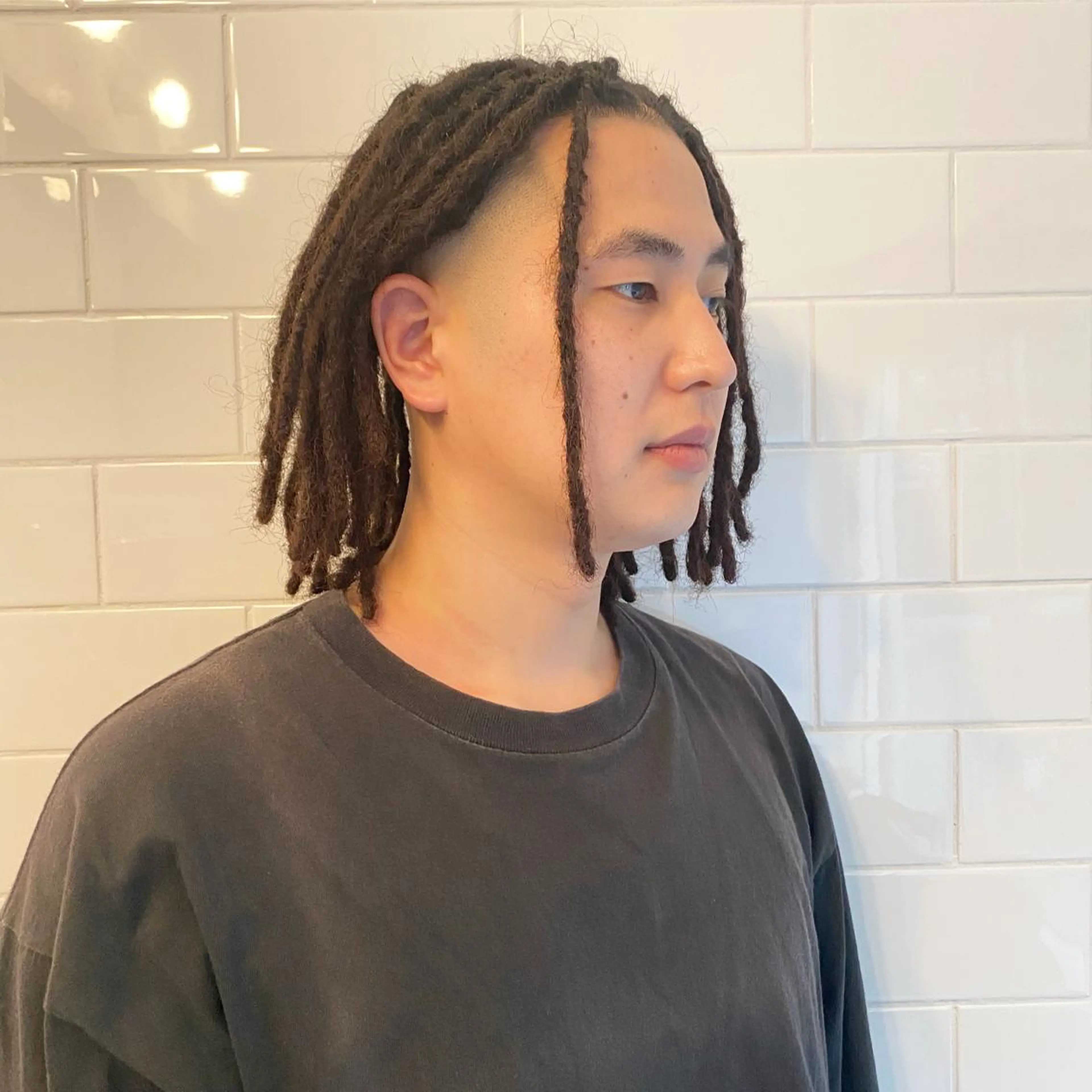 セミロング カラー パーマ ヘアアレンジ メンズ キッズ ネイル マツエク・マツパ 中元 淳のヘアスタイル