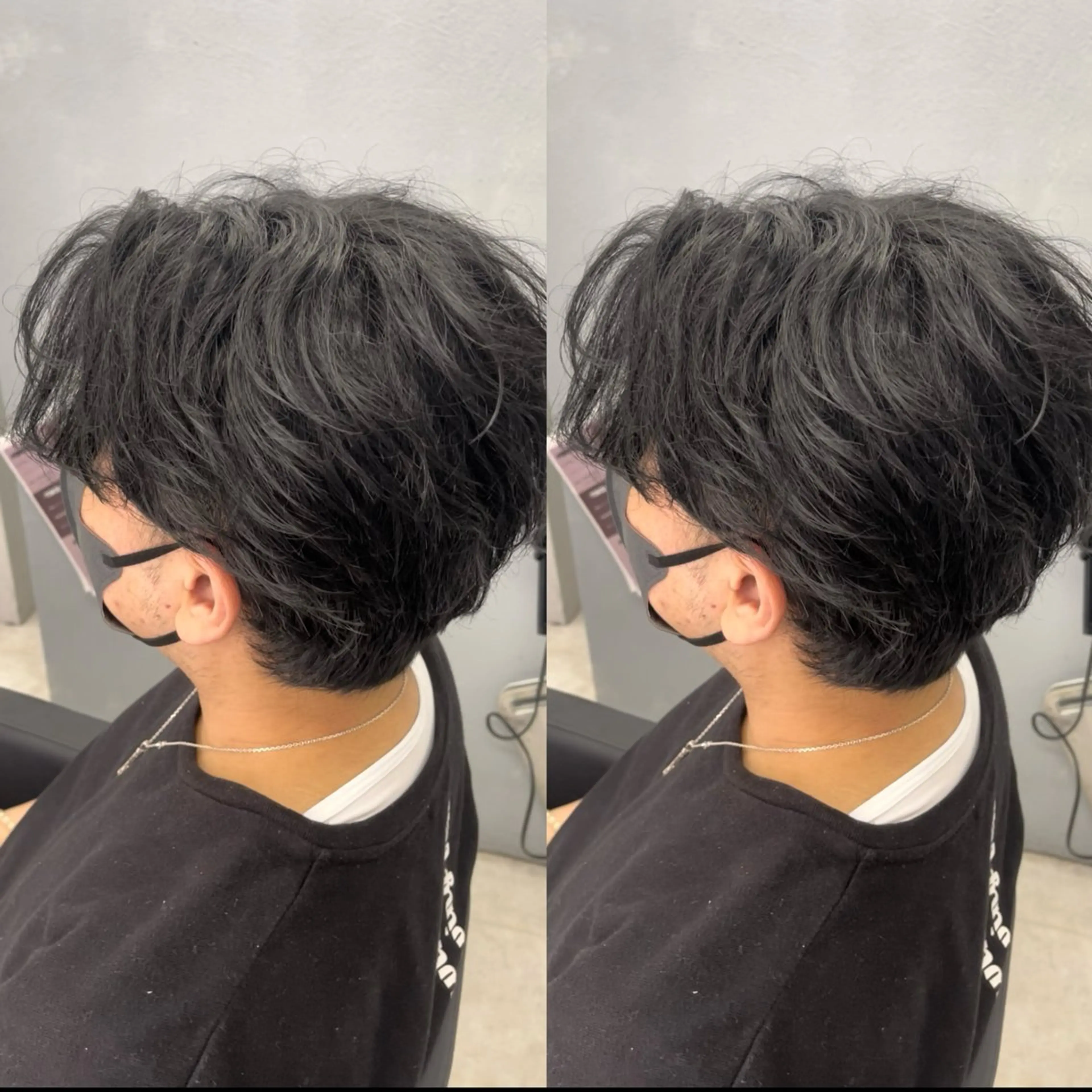 パーマ メンズ カット パーマ MEN'S/パーマ/ ハイトーン🎨英吉のヘアスタイル