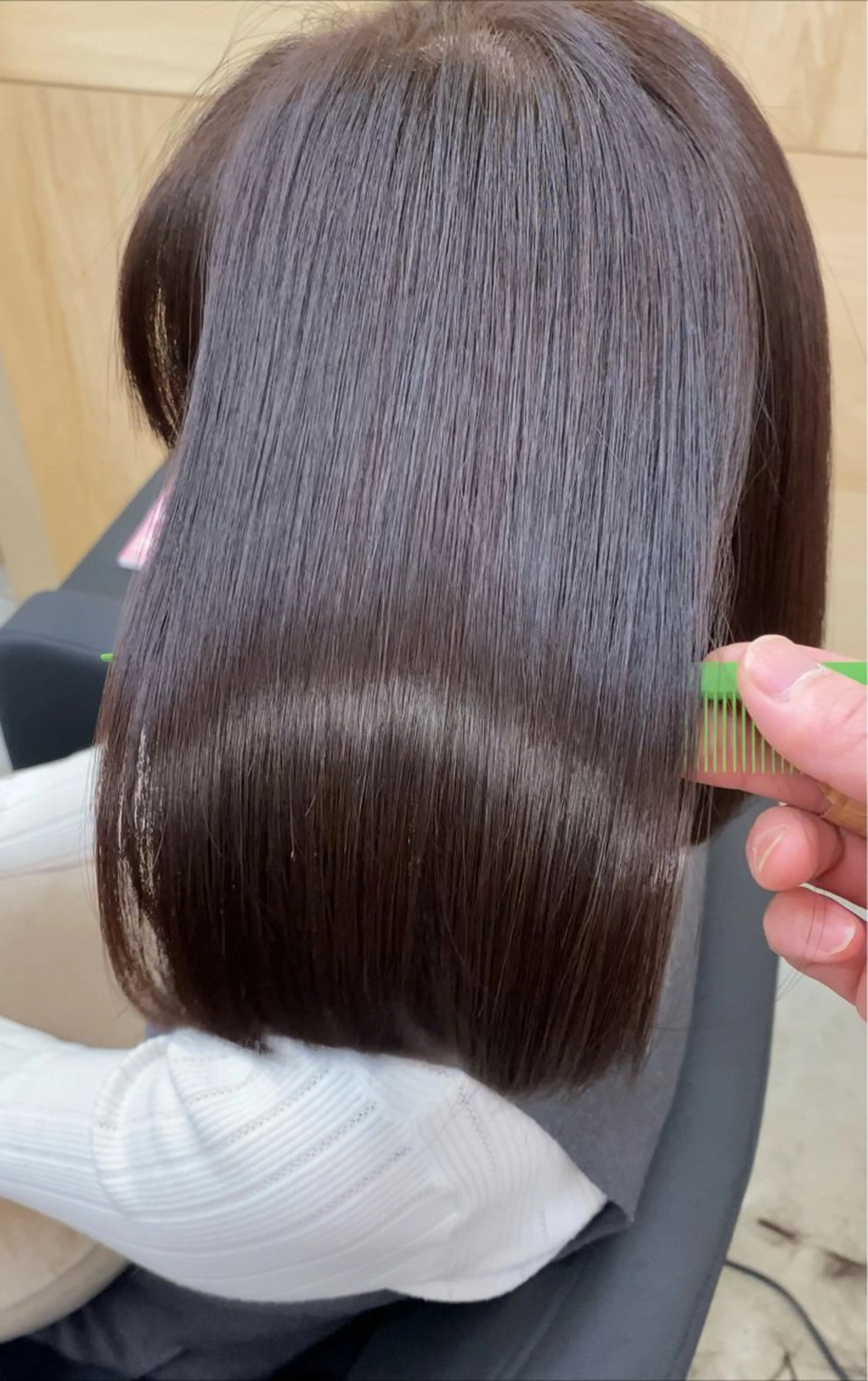 【🫧ご新規様限定🫧】赤みゼロ！/透明感アディクシーカラー/暗髪/地毛風/透明感の写真