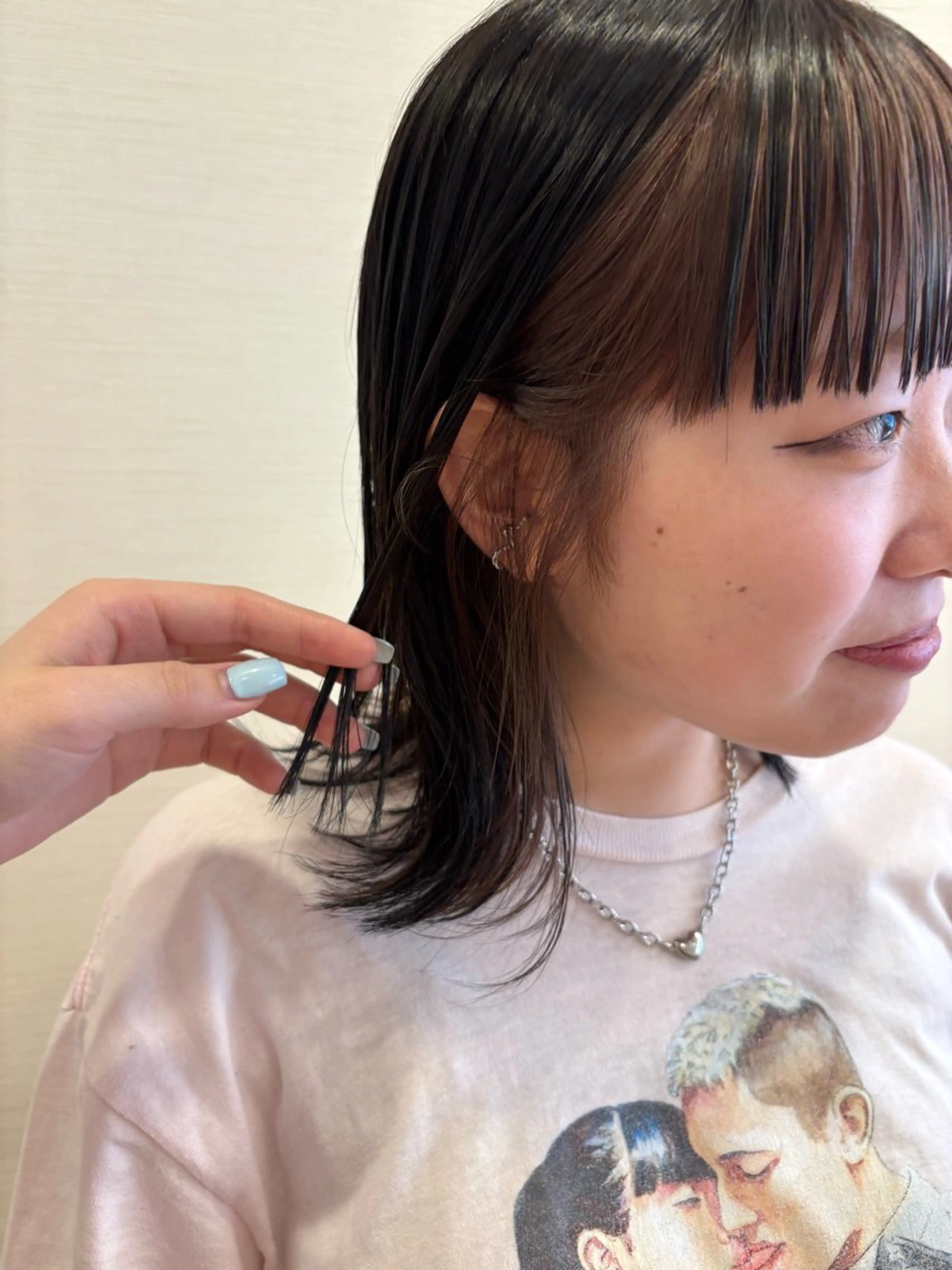 ミディアム ヘアカラー 💿 kanna💿のヘアスタイル