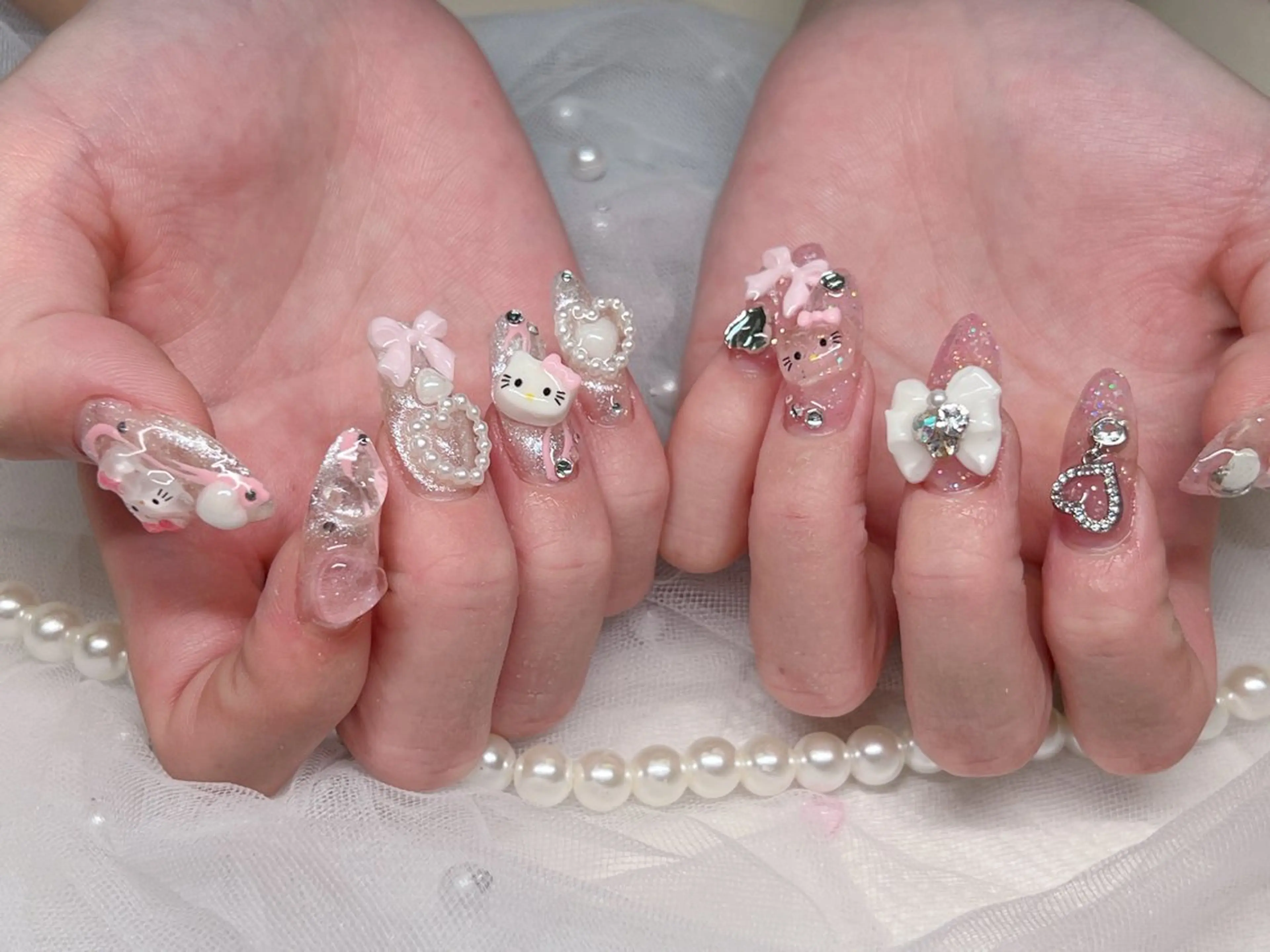 ネイル lucky nail 歌舞伎町のネイルデザイン