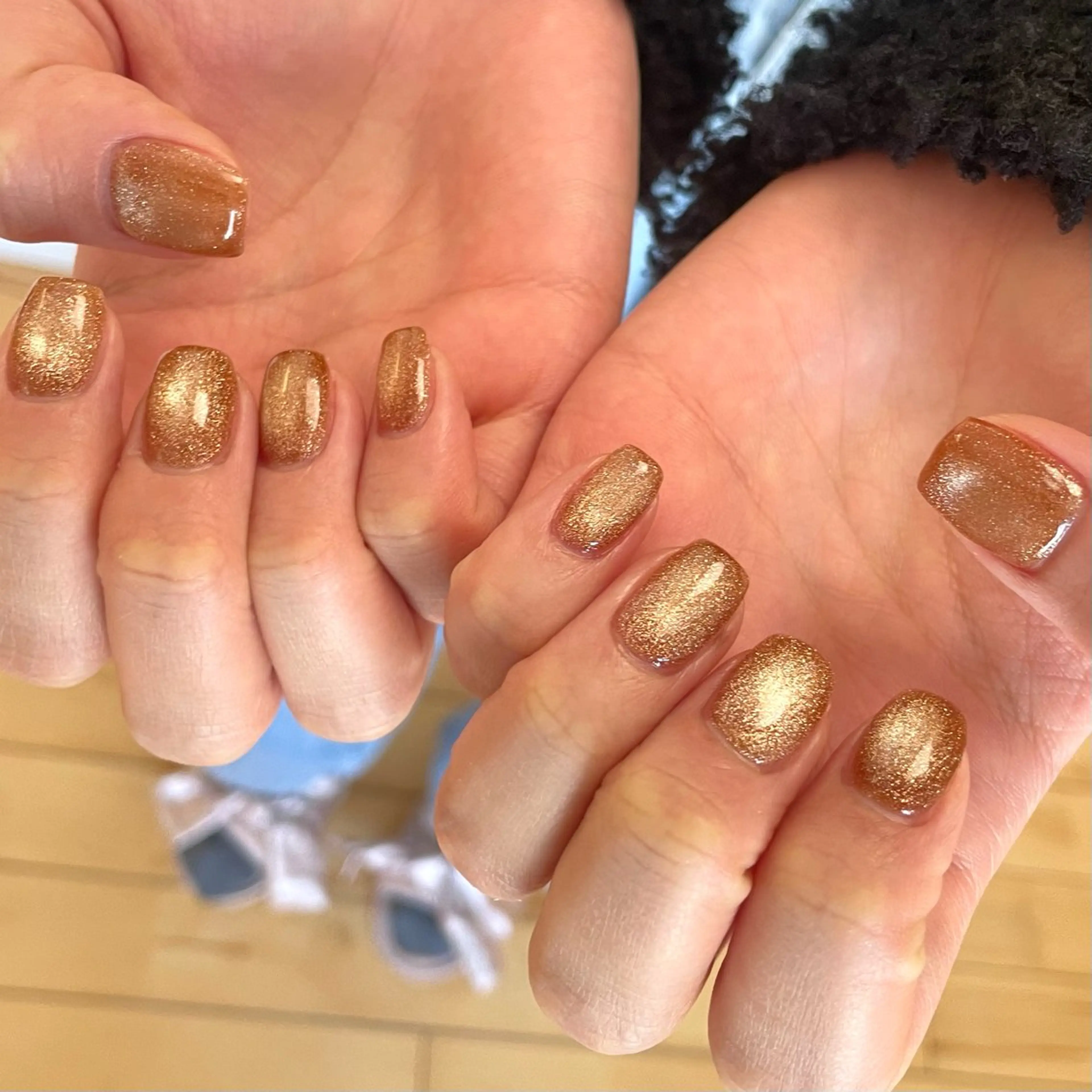 ネイル ジェルネイル マグネットネイル ハンドネイル Nail ヌシん家 AKANEのネイルデザイン