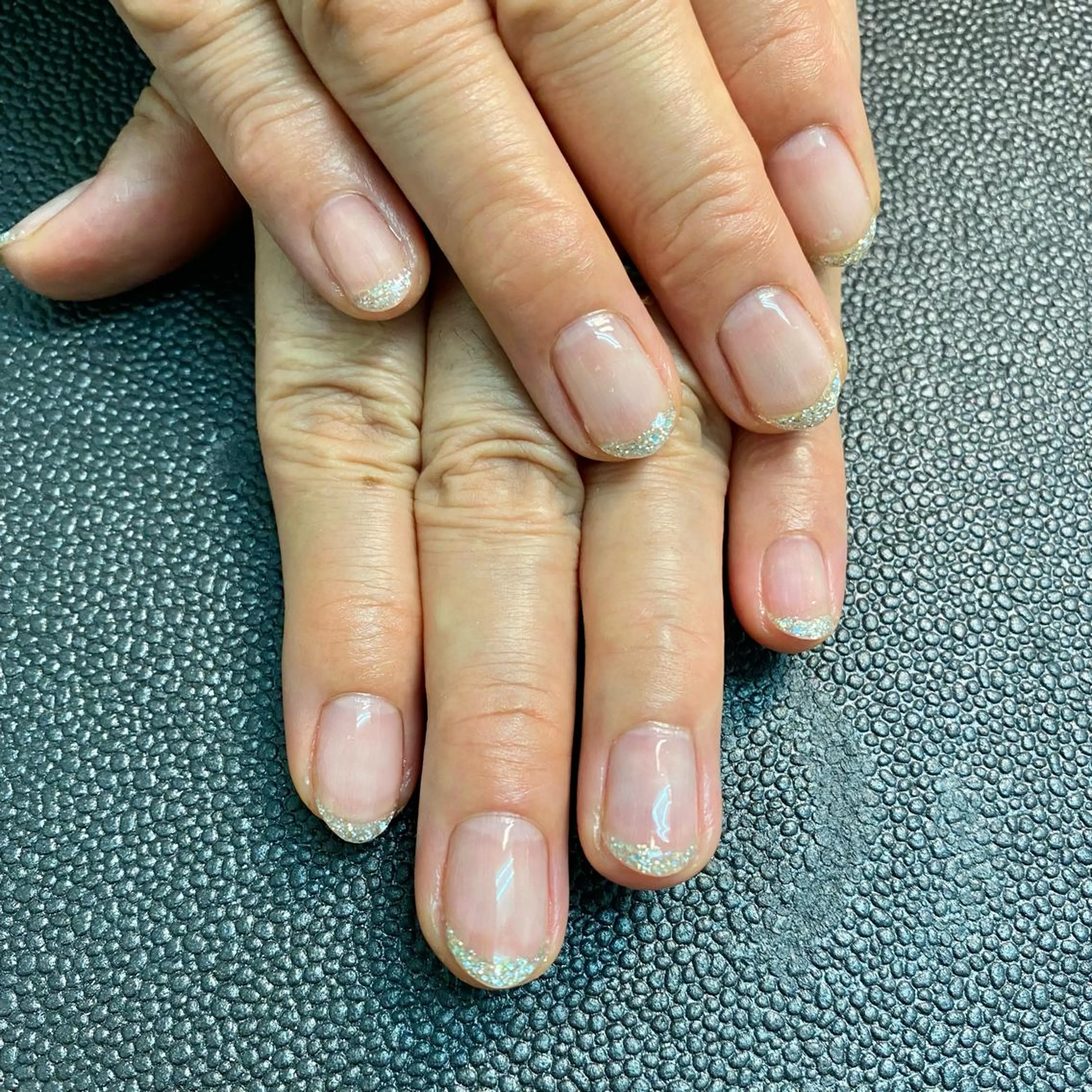 ネイル クリアネイル ラメ(グリッター) kagami所属・kagami マイのネイルデザイン