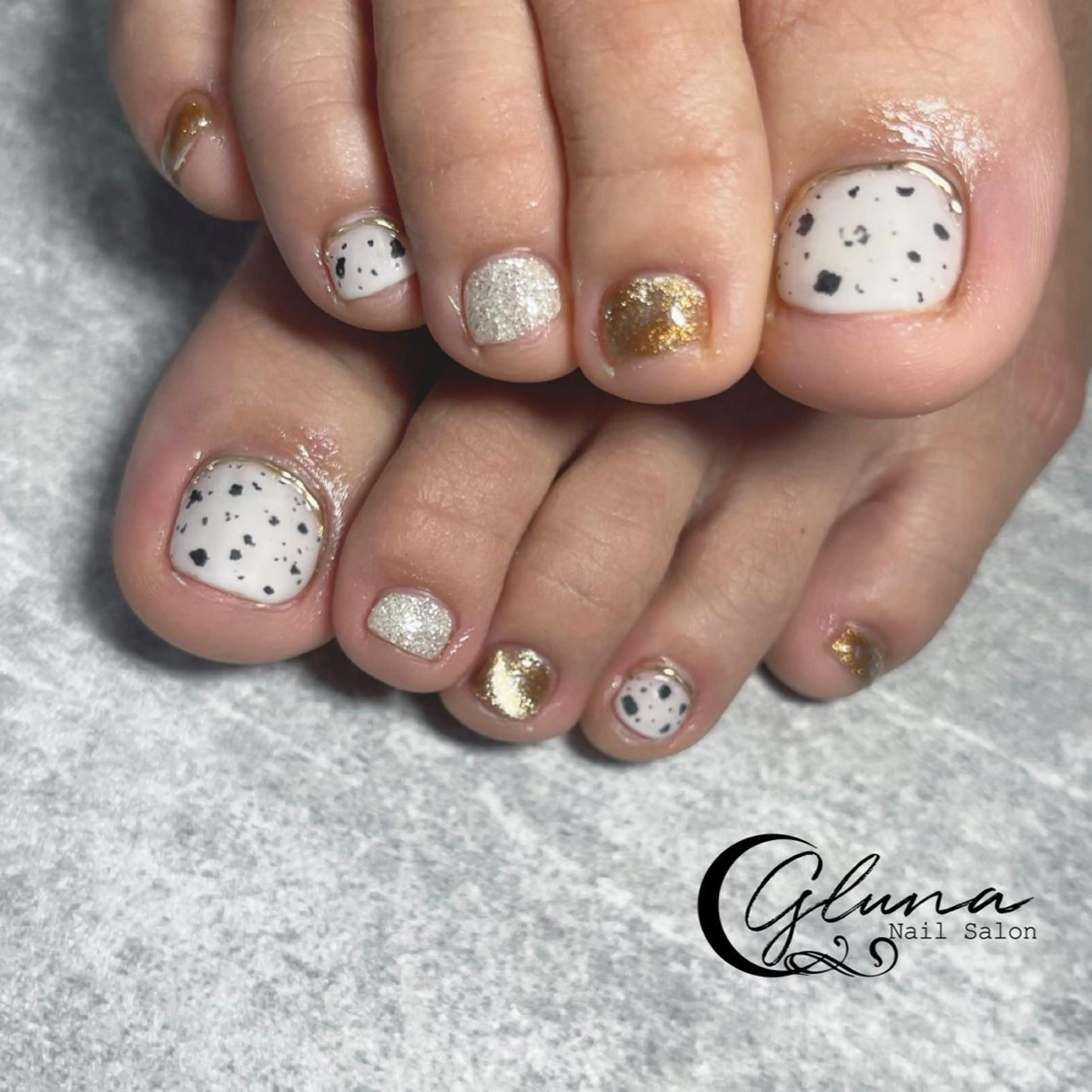 ネイル フットネイル gluna nail所属・gluna nailのネイルデザイン
