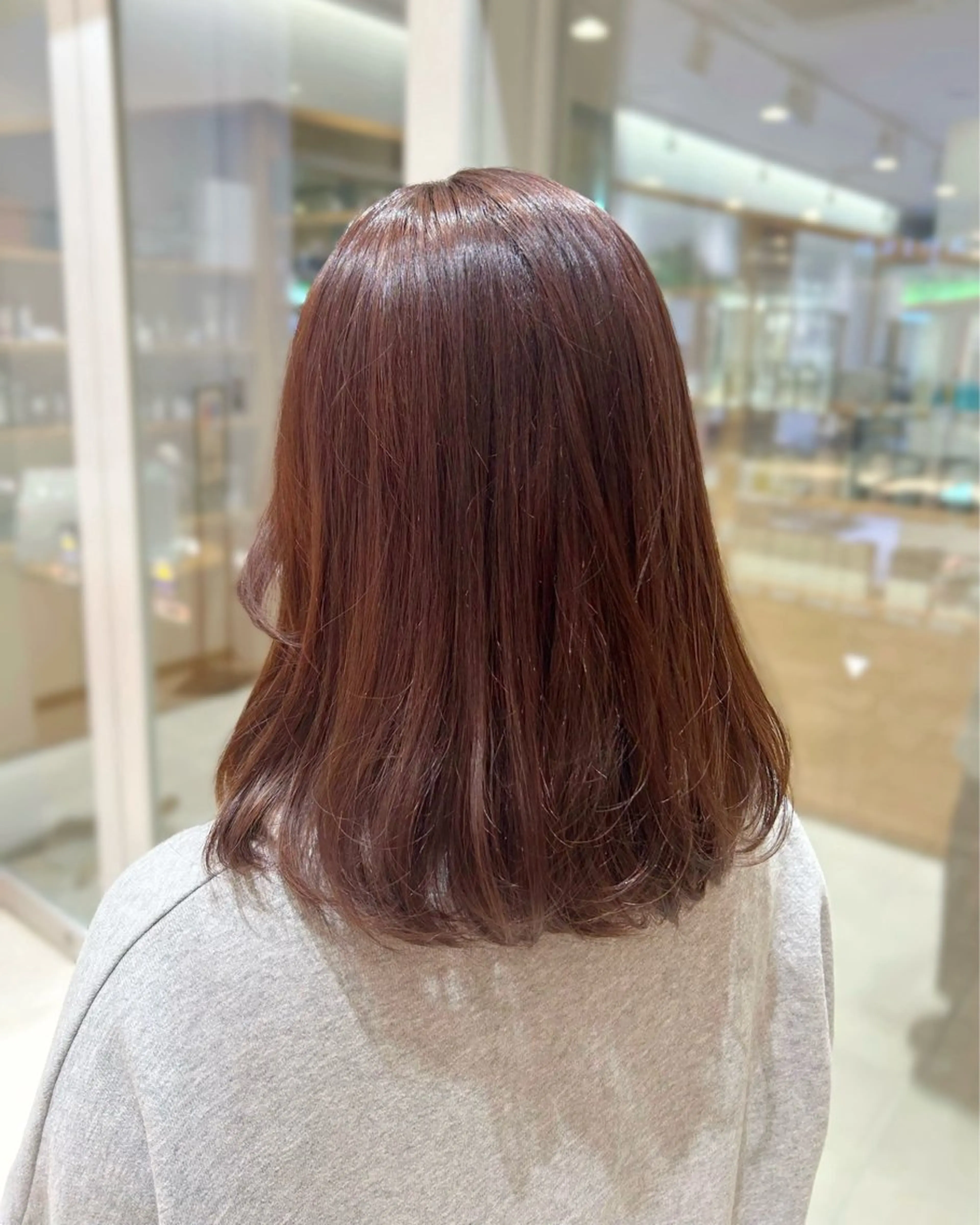 カラー ミディアムヘア🌙♡ リナのヘアスタイル