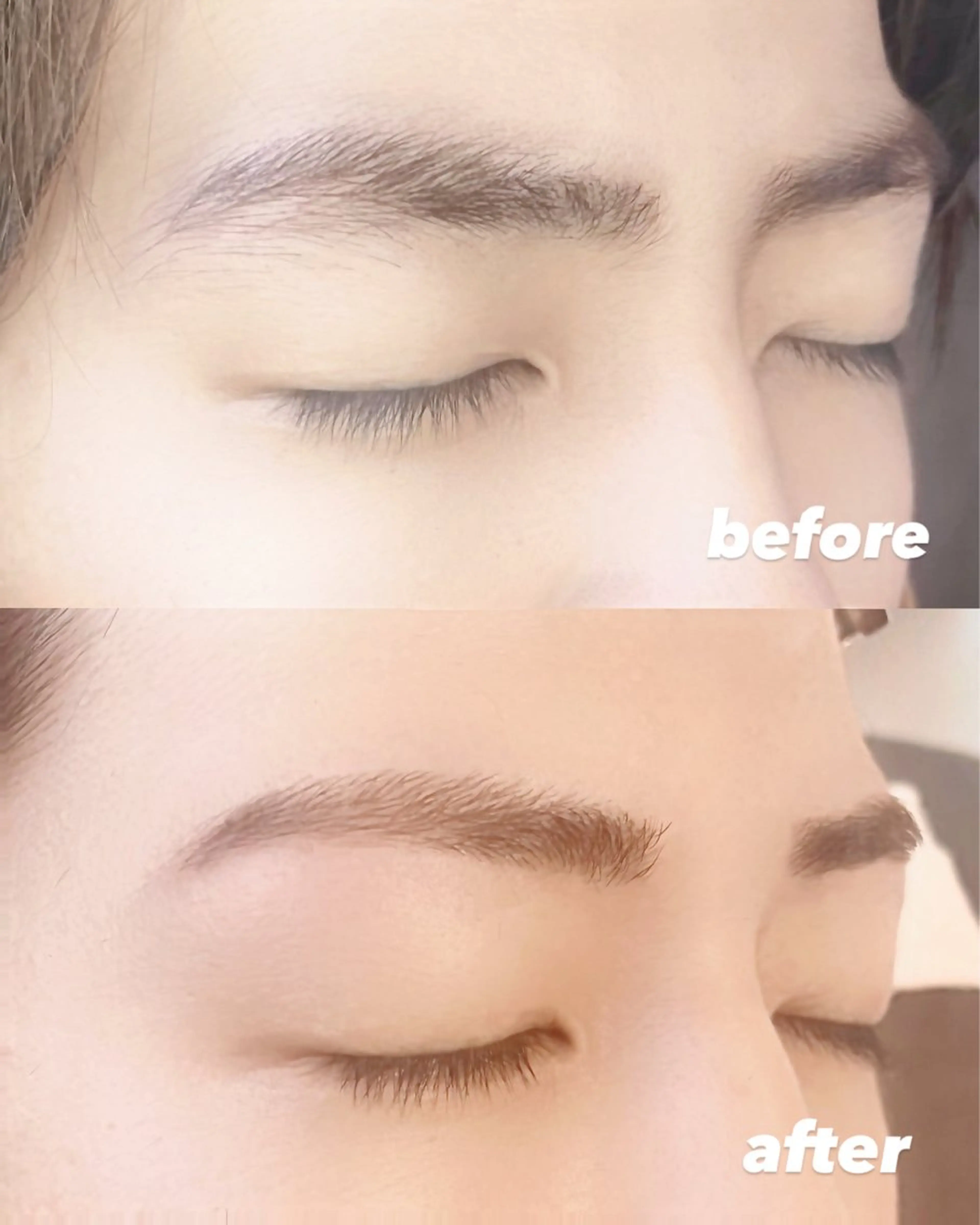 メンズ アイブロウ ワックス脱毛 眉カット BATON.藤崎翔 /西大分/のヘアスタイル