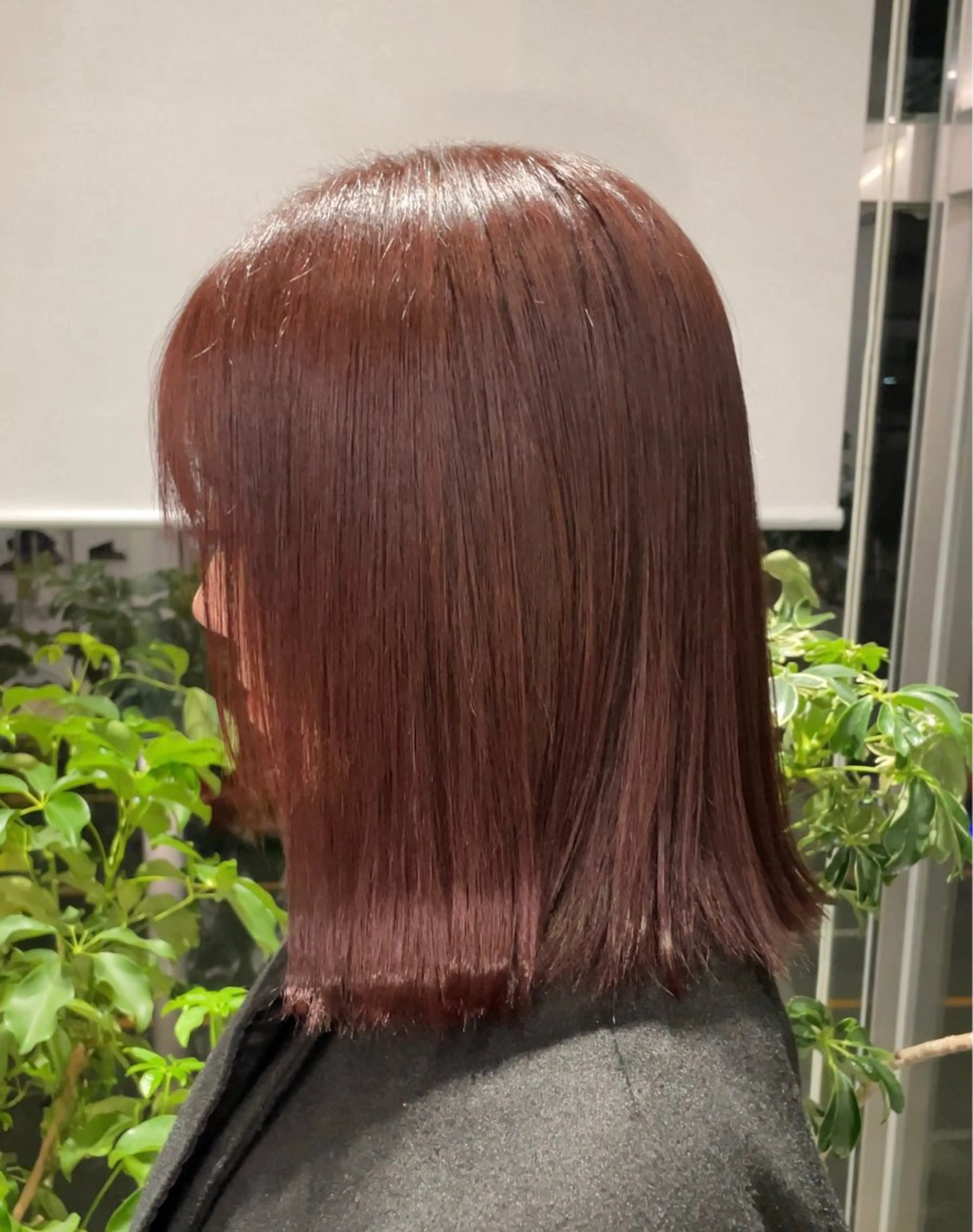 ミディアム カラー ヘアカラー 大谷 百音のヘアスタイル