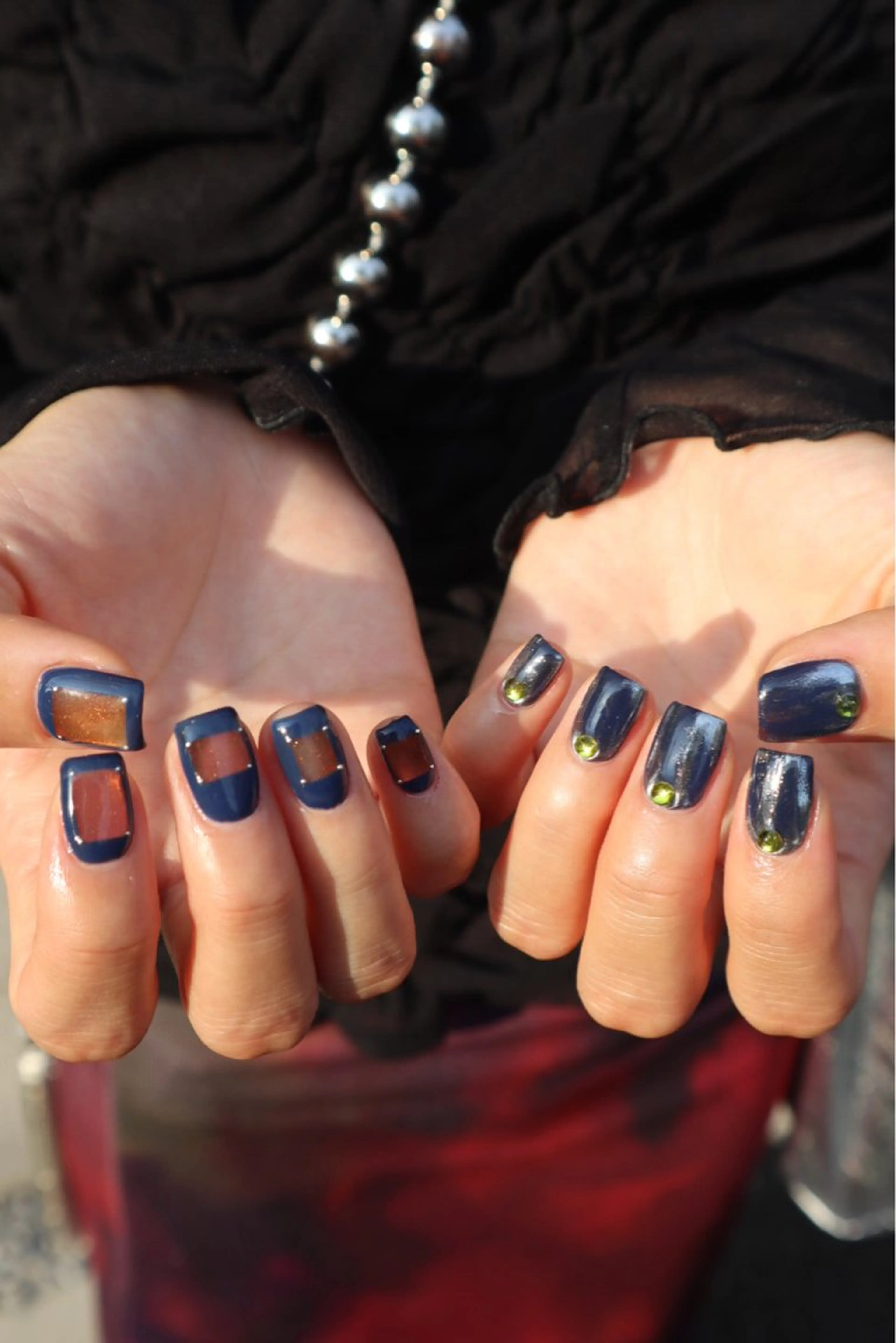 ネイル マグネットネイル ハンドネイル sister  mohawk所属・chika ／ nailのネイルデザイン