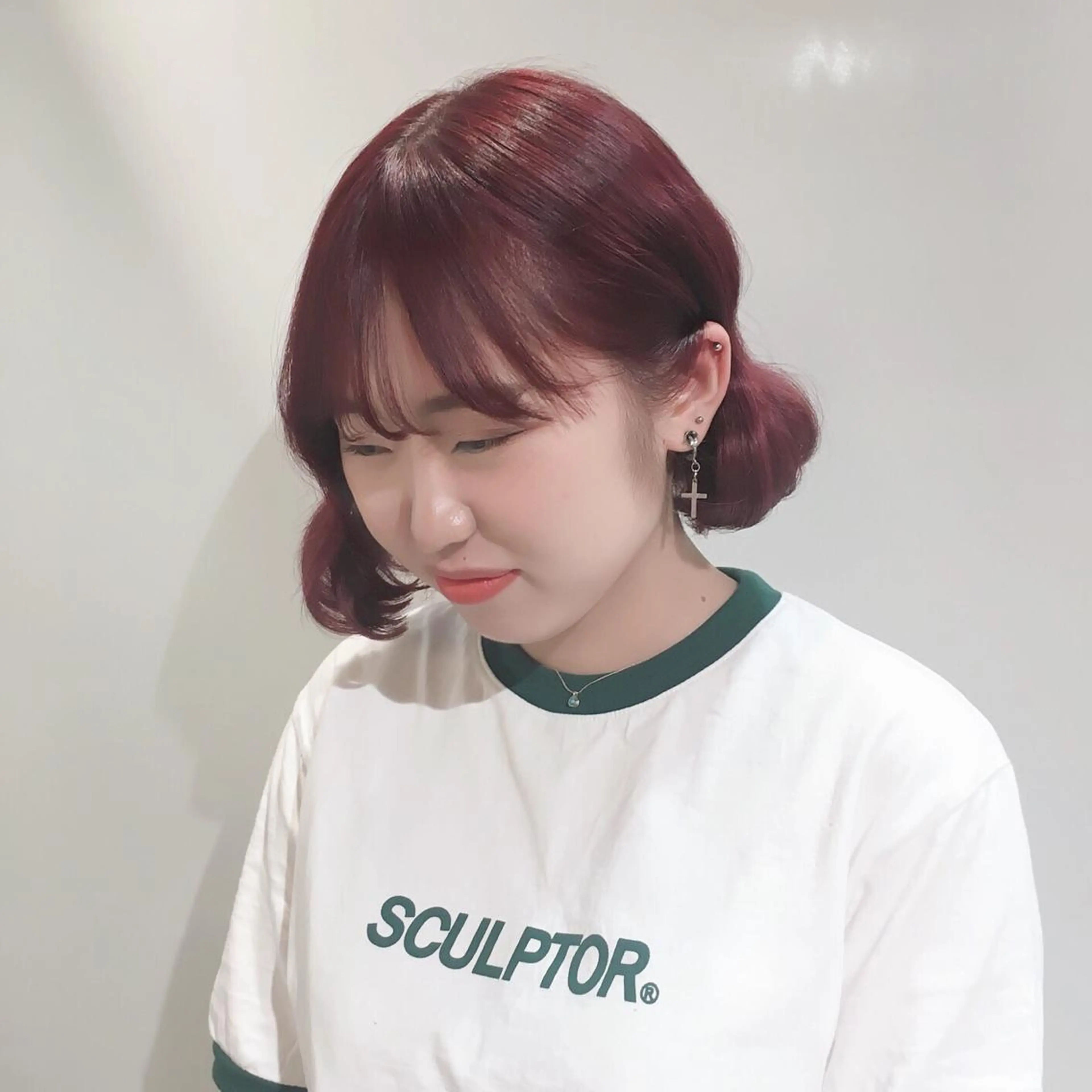 ショート カラー ヘアアレンジ As hair所属・柔らか垢抜けｶﾗｰと ｶｯﾄ🫧ASUKAのヘアスタイル