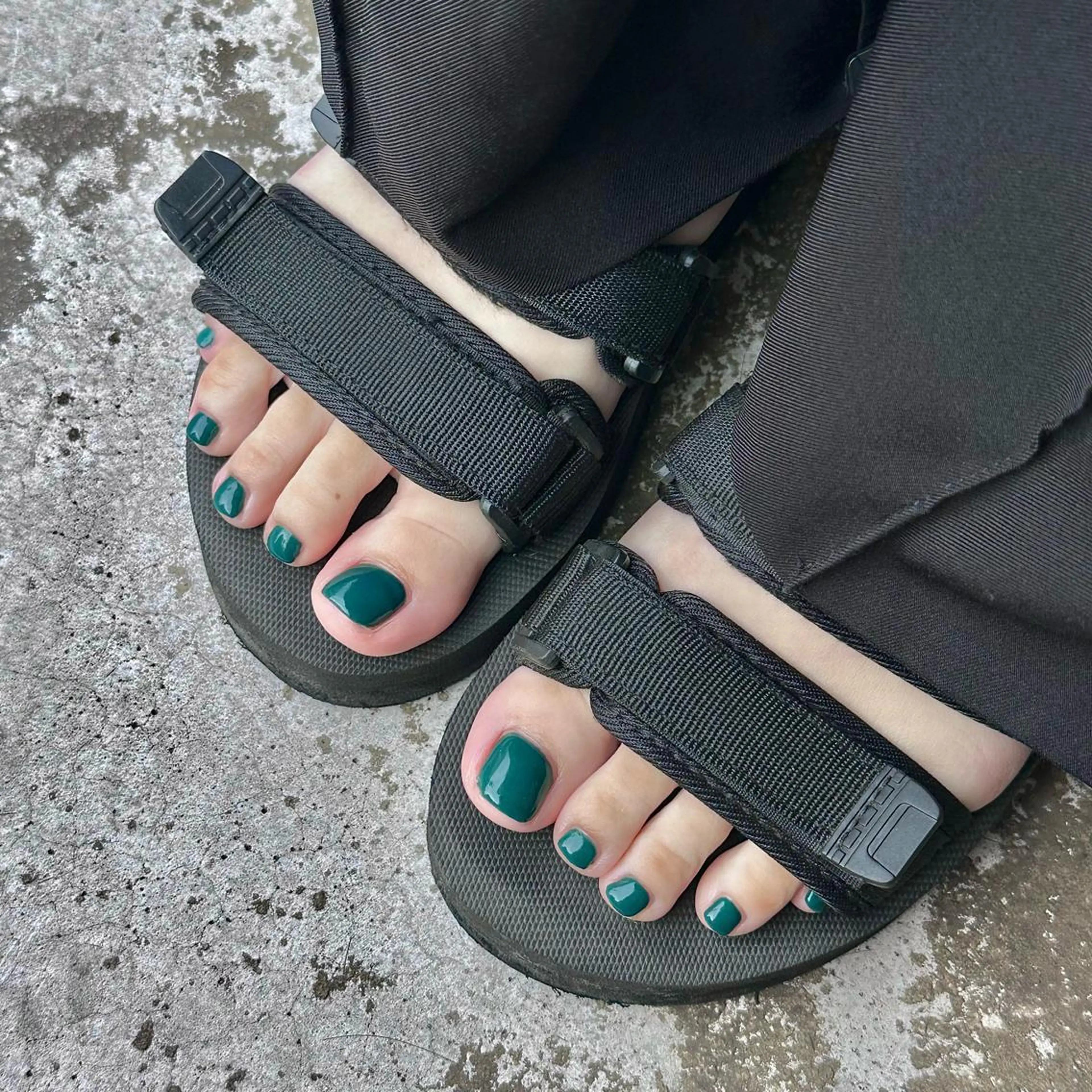 【オフ無し】ワンカラー【フット】の写真