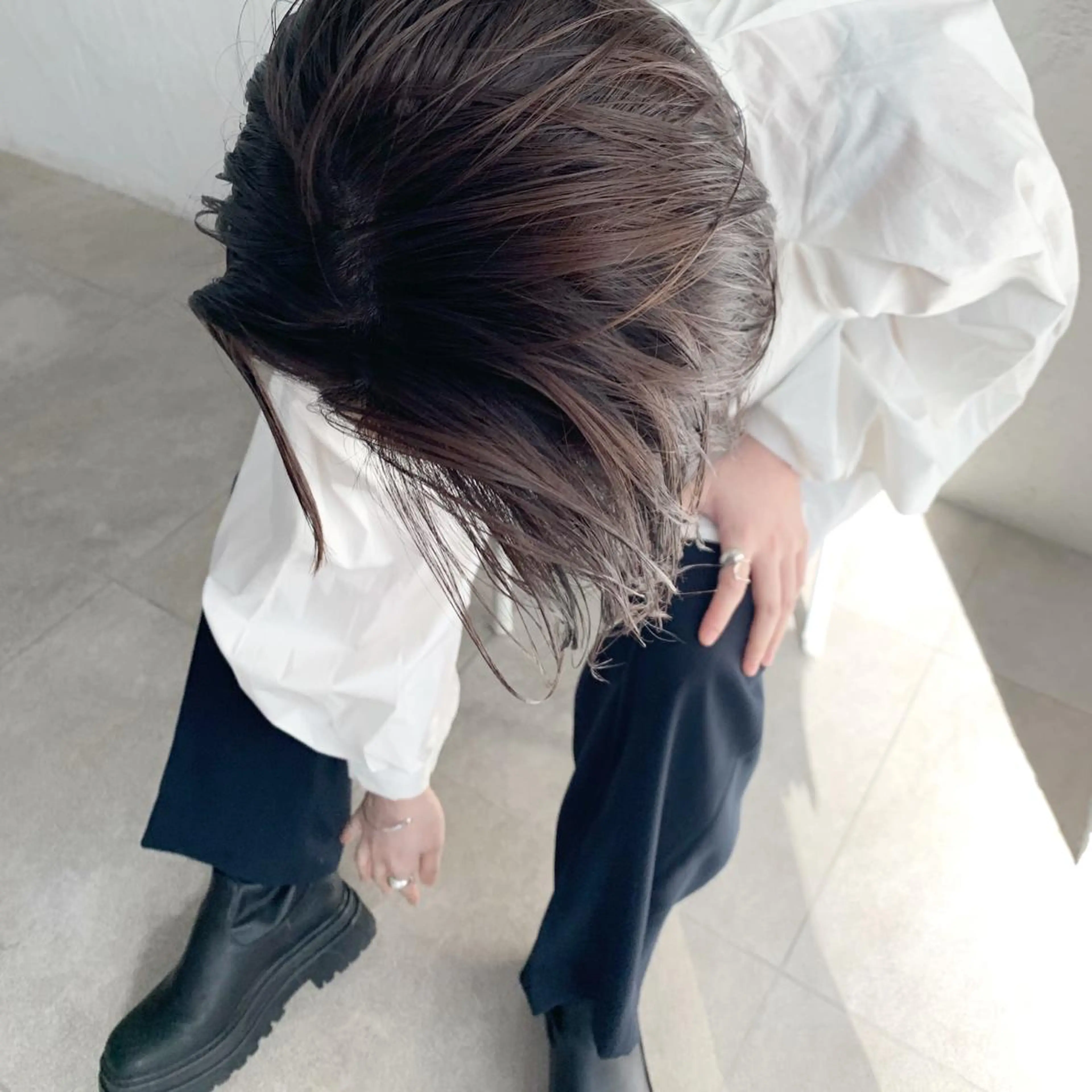 🪽ダブルカラー＋3ステップTrの写真