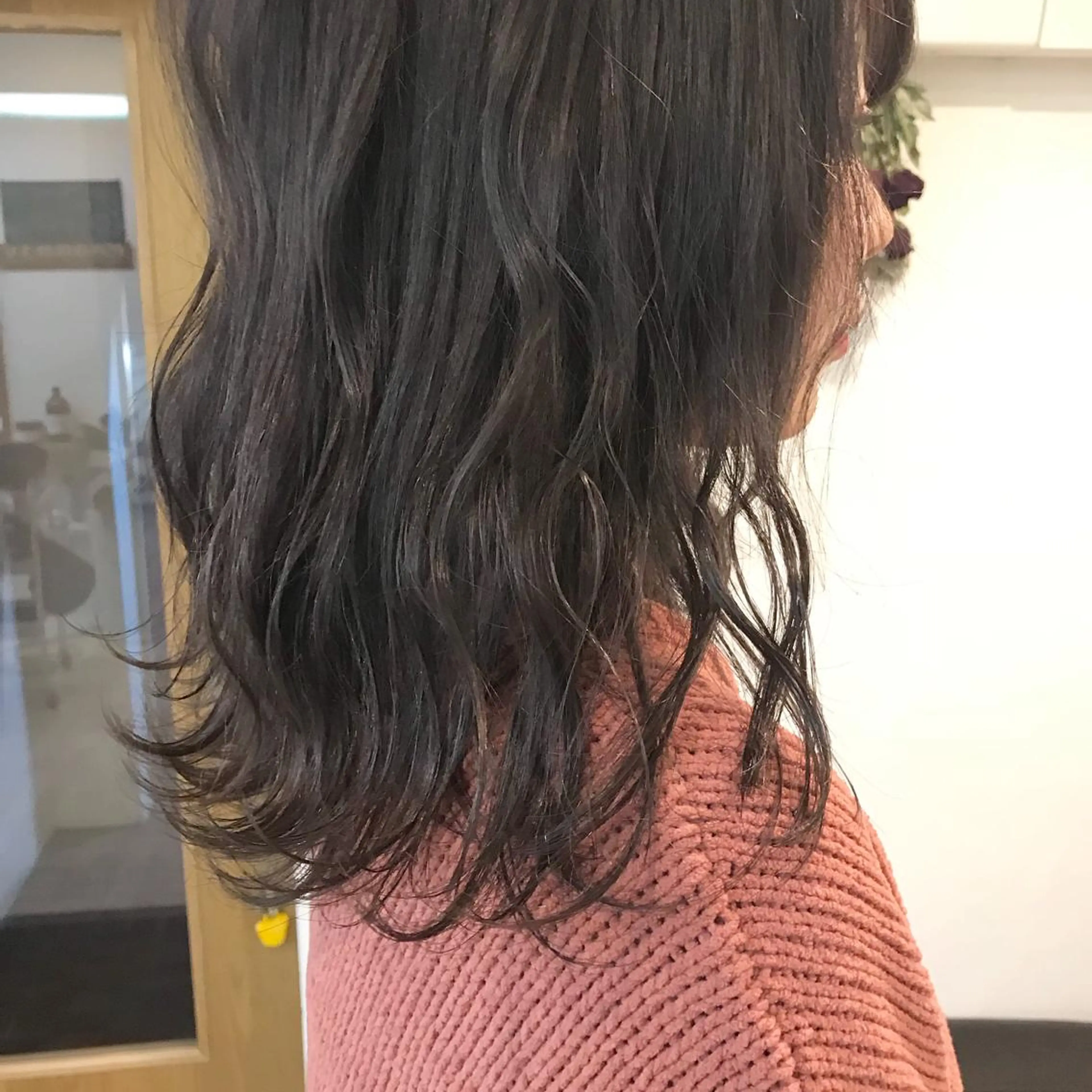 ロング カラー Click所属・クニモトハルナ ボブ/柔らかカラーのヘアスタイル