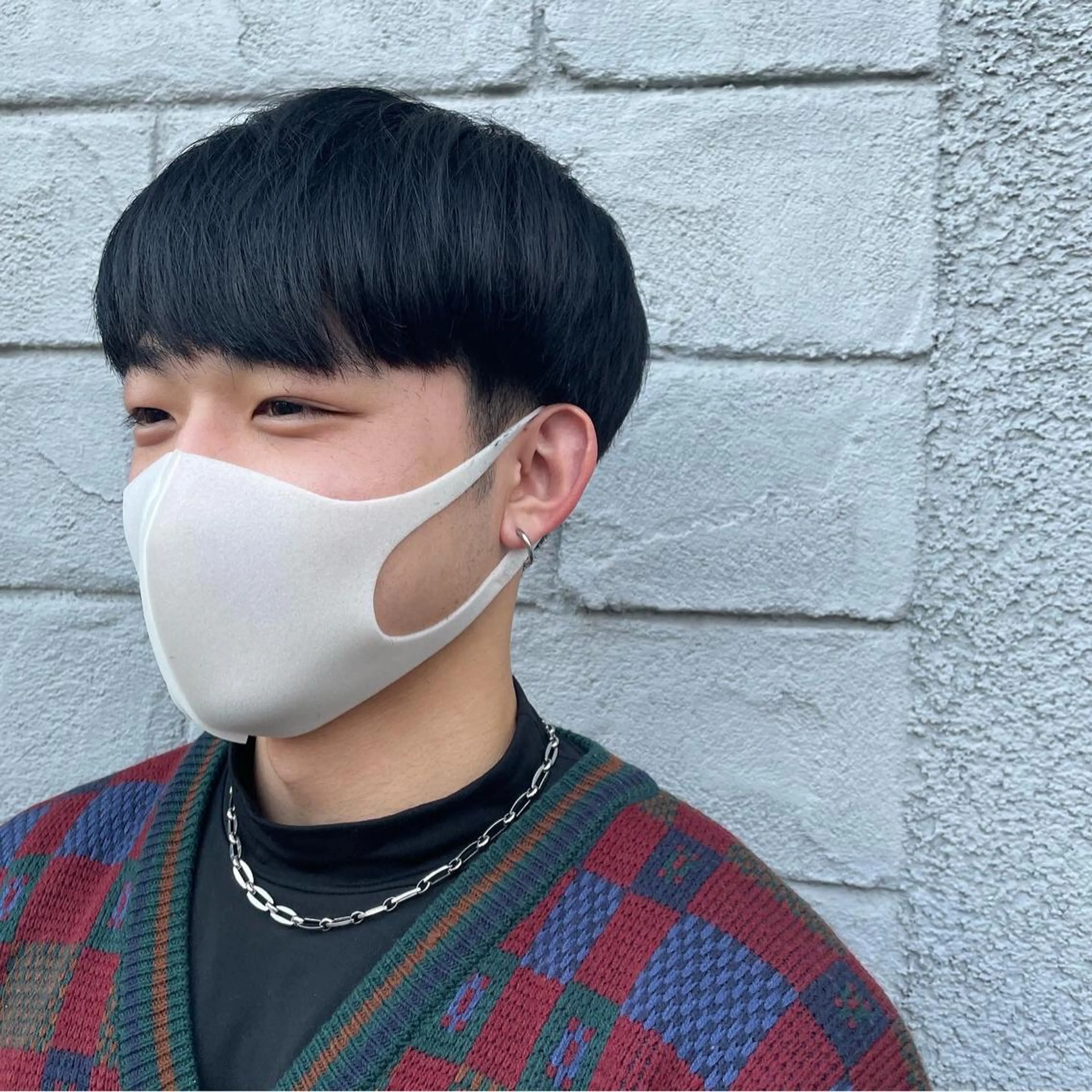 ショート メンズ メンズ韓国風 韓国風ヘア ロカリタ　河原町三条所属・🌐👽フクイ キララ🌎💎のヘアスタイル