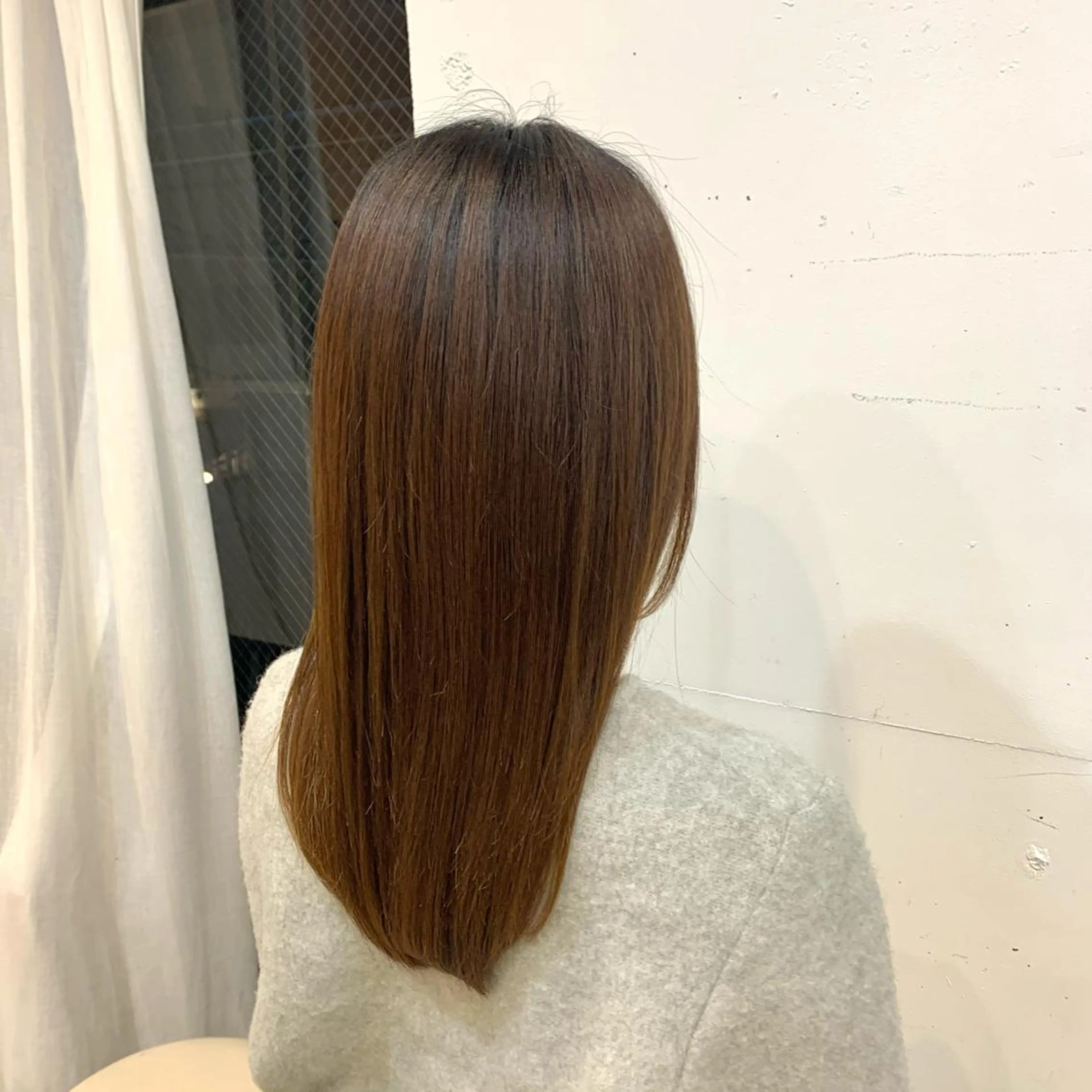 セミロング まろやかカラー🤎 みなとまほのヘアスタイル