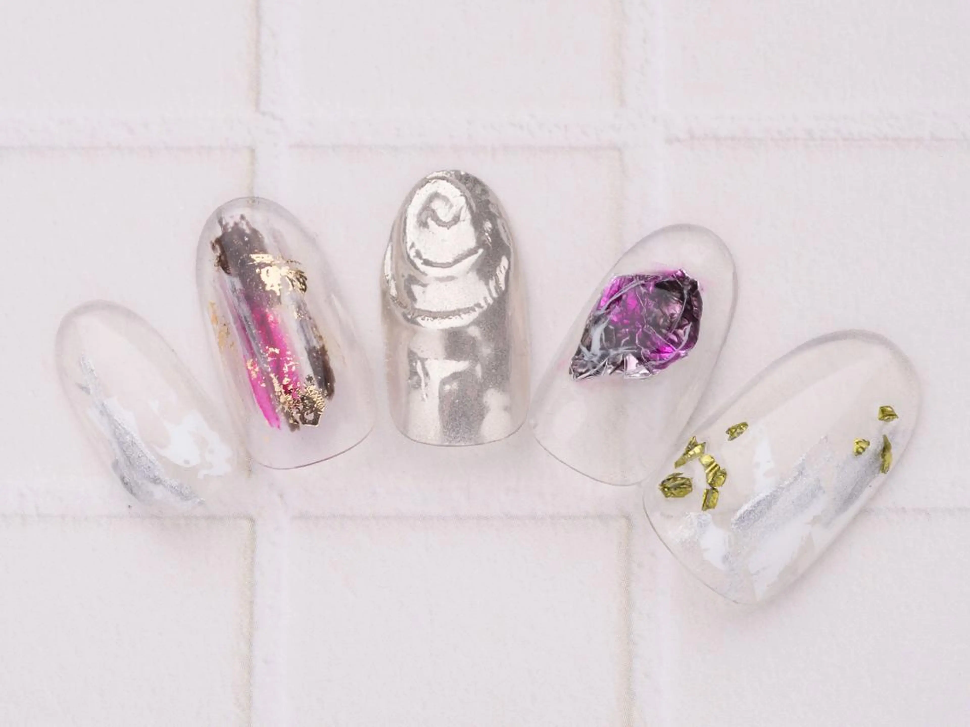 ネイル アートネイル クリアネイル ジェルネイル ニュアンスネイル ハンドネイル nail salon Soeurのネイルデザイン