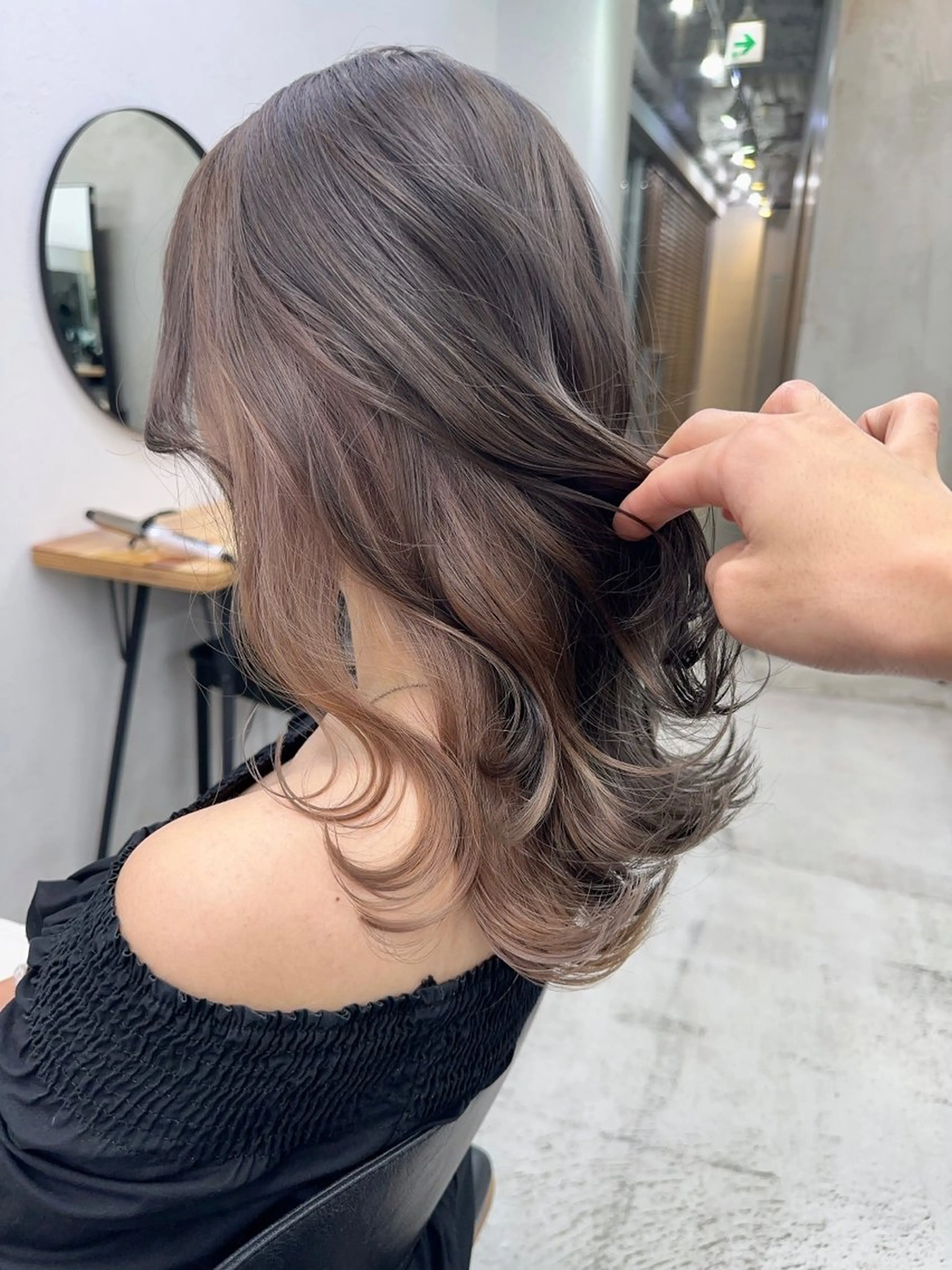 カラー カット ヘアカラー トリートメント ブリーチダブルカラー 【koide】のヘアスタイル