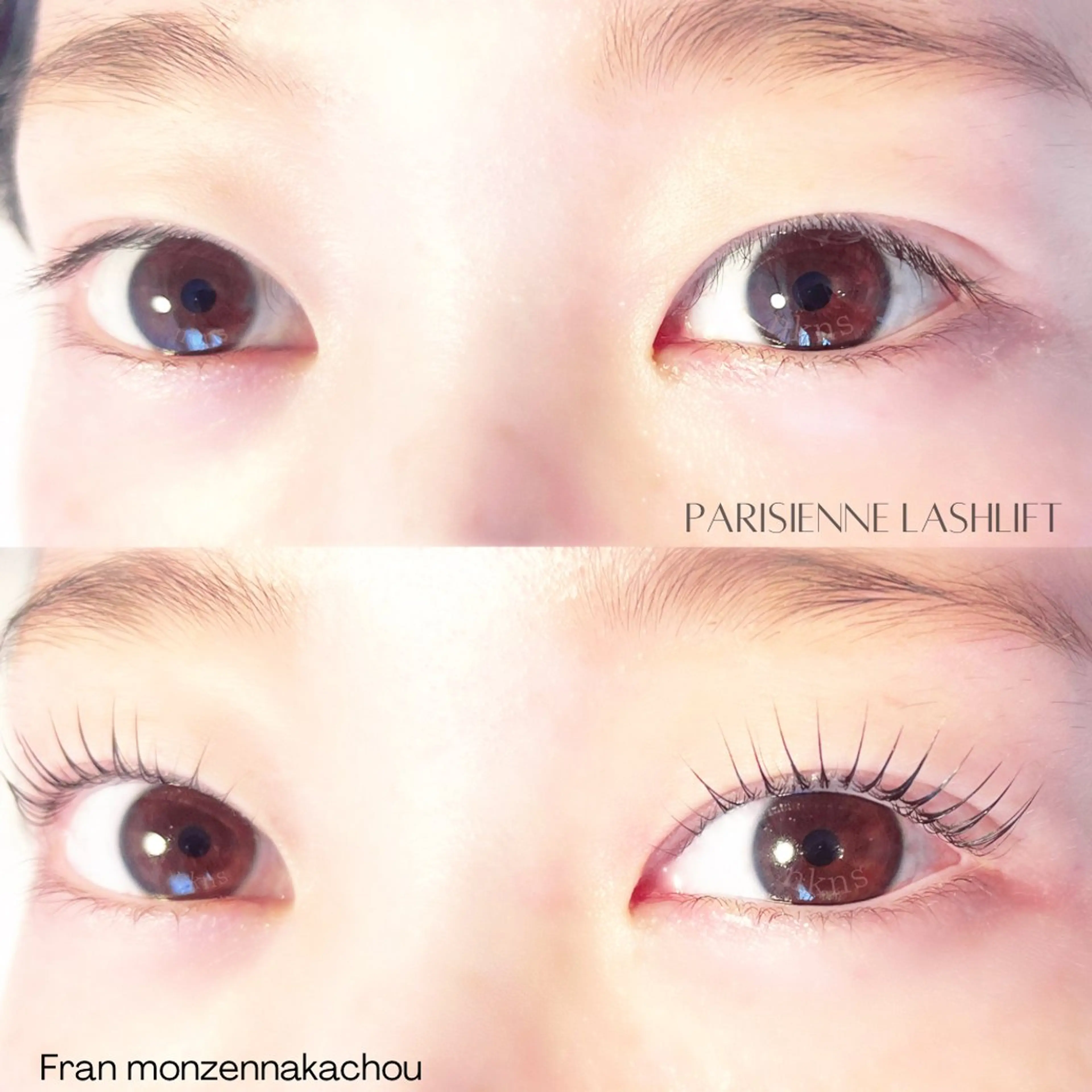 マツエク・マツパ パリジェンヌラッシュリフト . nakanishiのマツエク・マツパデザイン