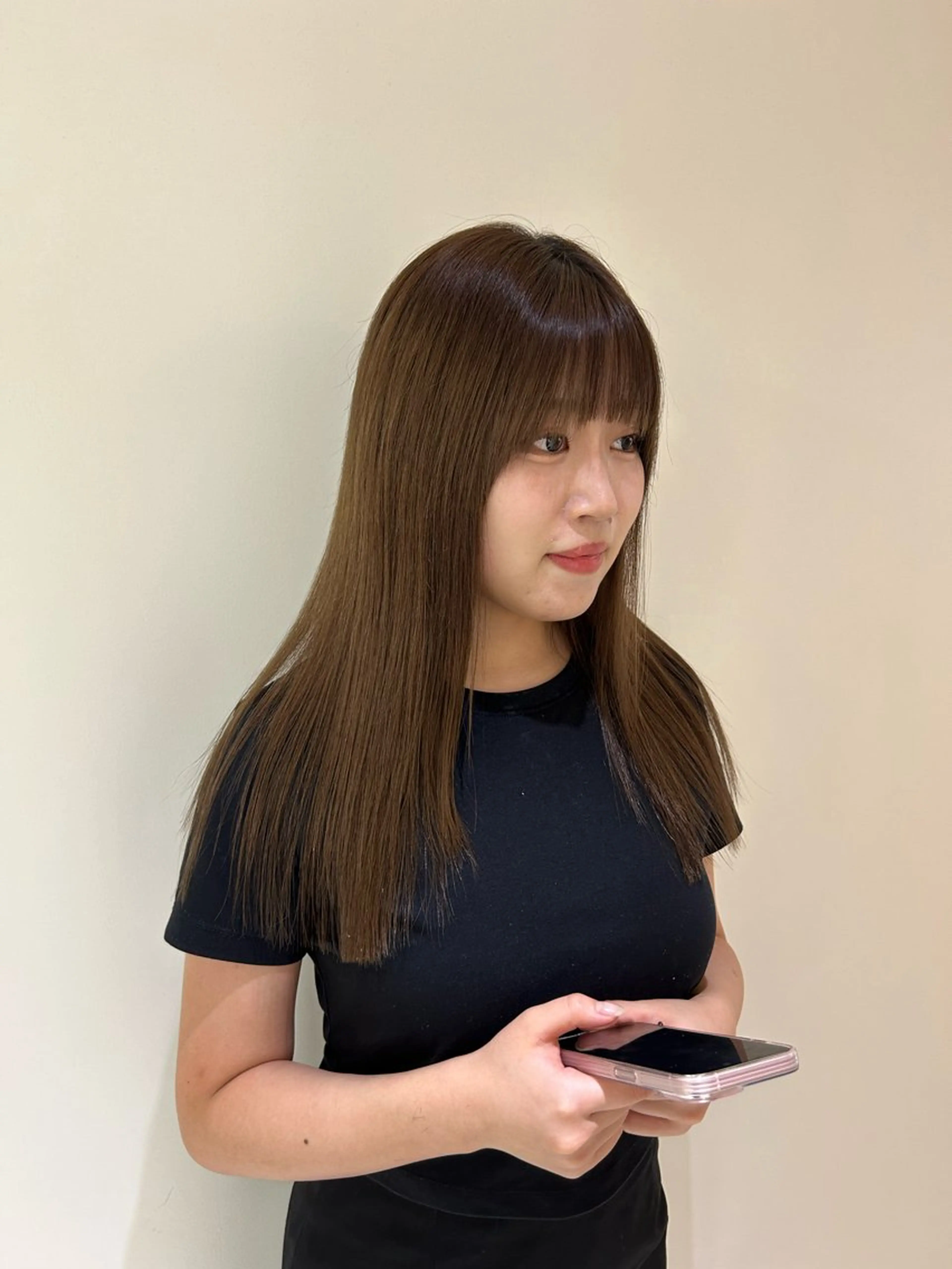 ロング Neelu citron所属・田中 樹奈のヘアスタイル