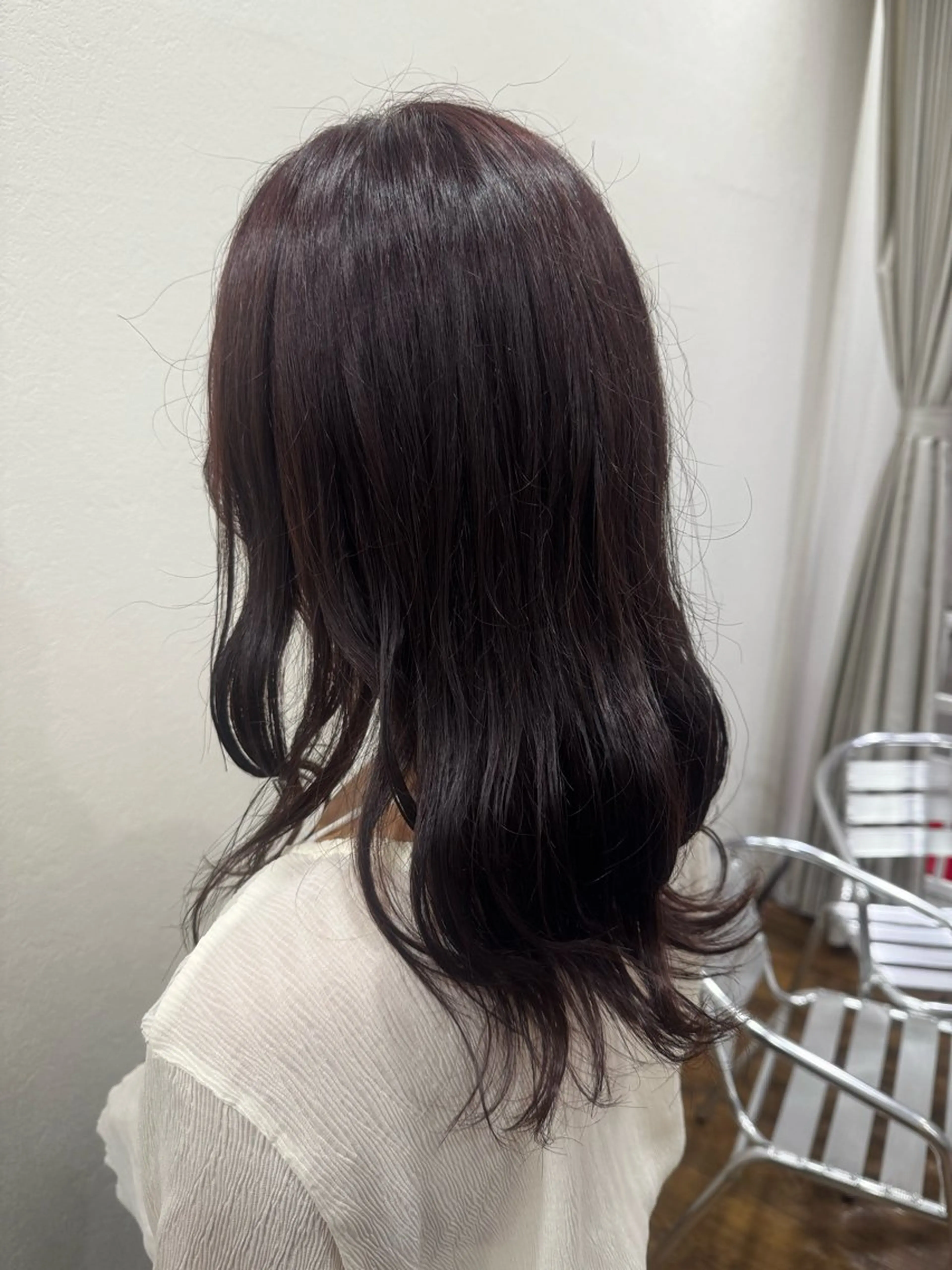 カラー 常長 ゆらのヘアスタイル