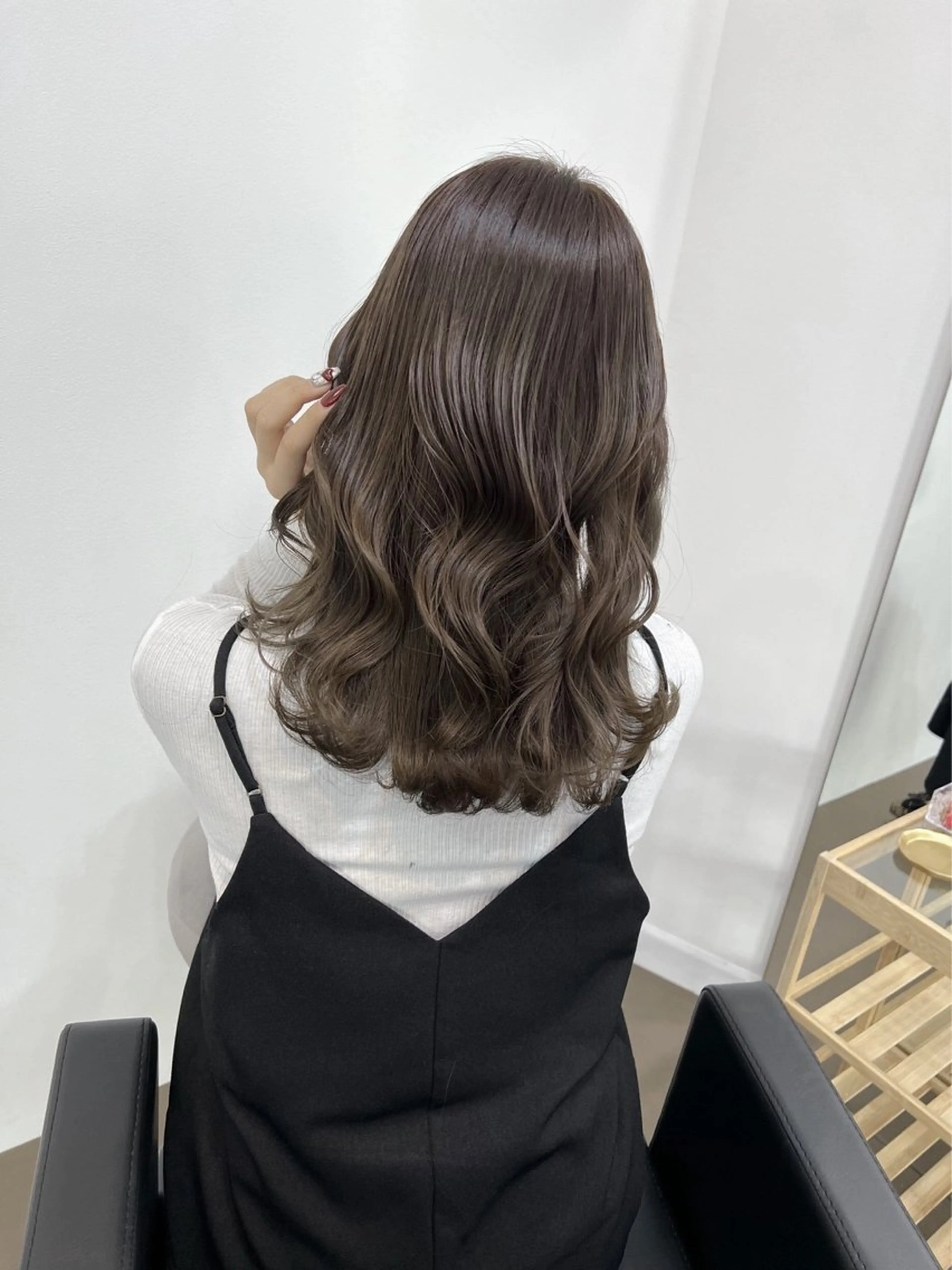 ミディアム カラー 透明感カラー グレージュ カット ヘアカラー みやび/透明感カラー /髪質改善のその他イメージ